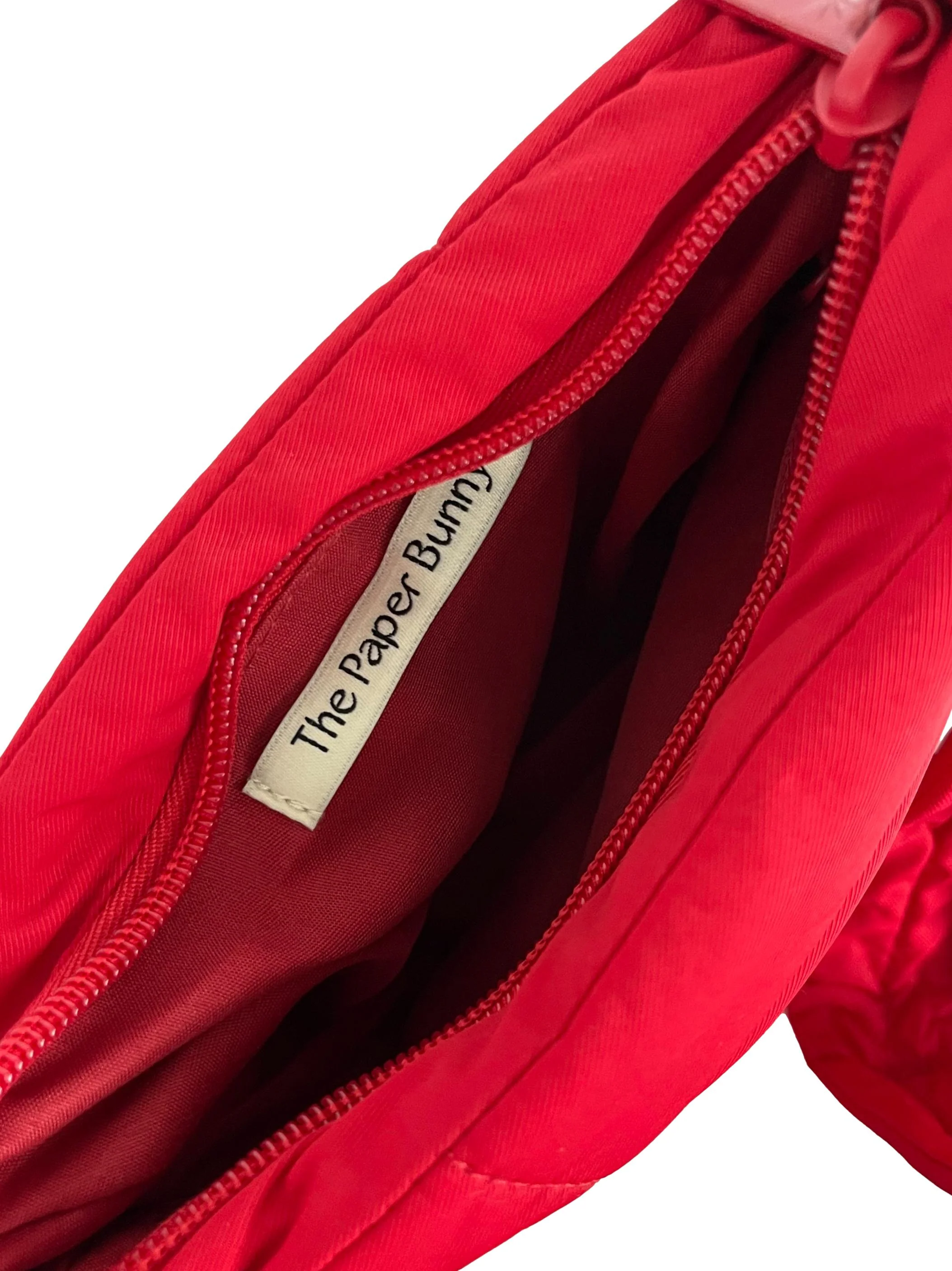 Red Puffer Swing Gloss Scarlet - Image 3