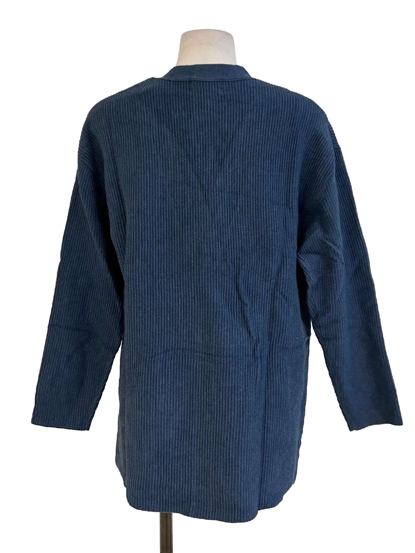 Ribbed Knit Cardigan OSN - Image 2