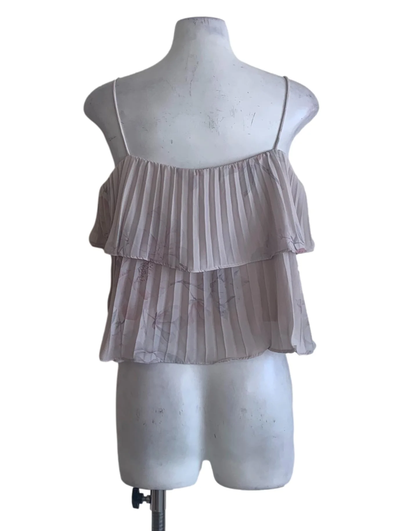 Rice White Pleated Top - Image 2
