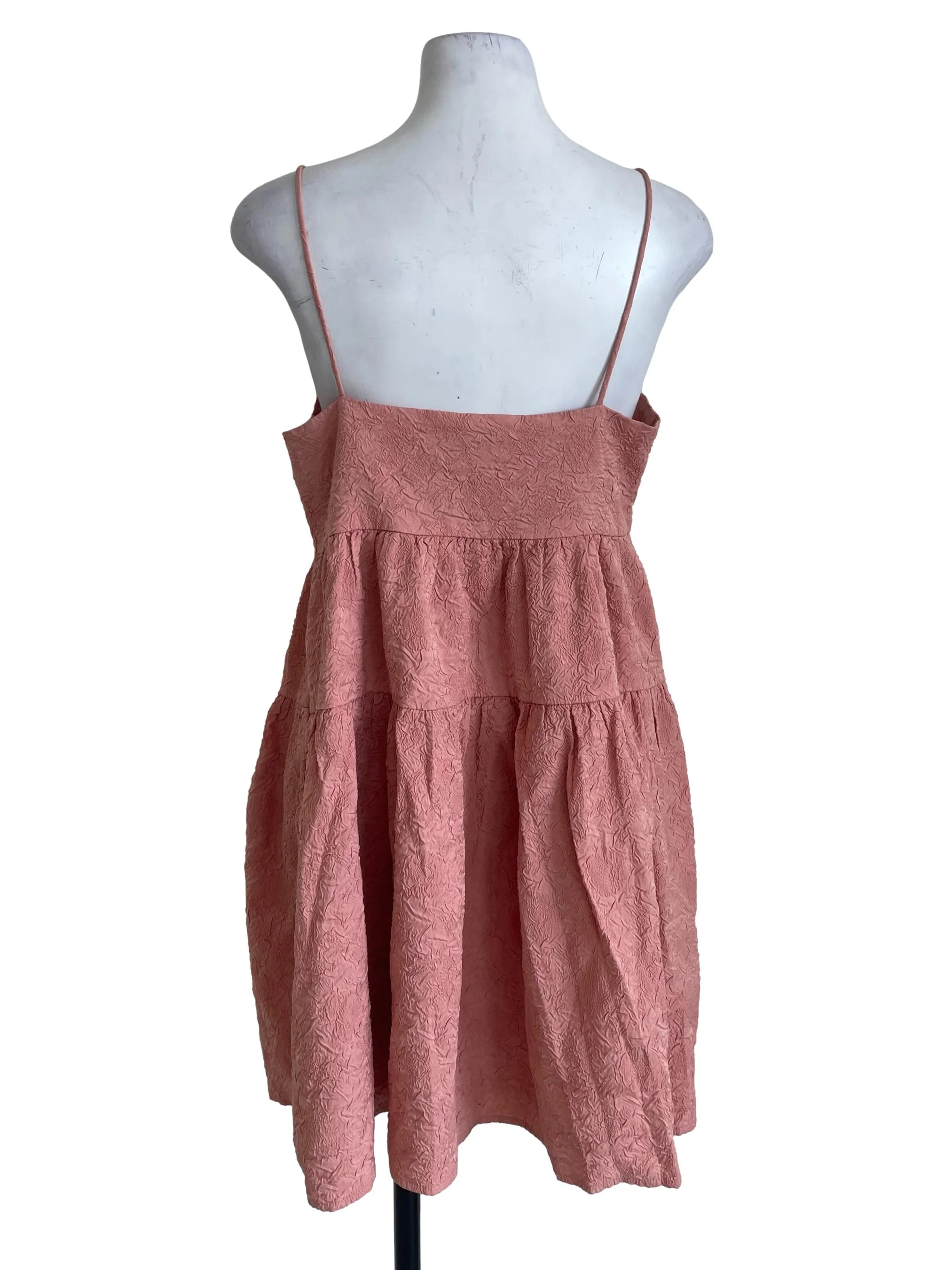 Rose Gold Tiered Dress - Image 2