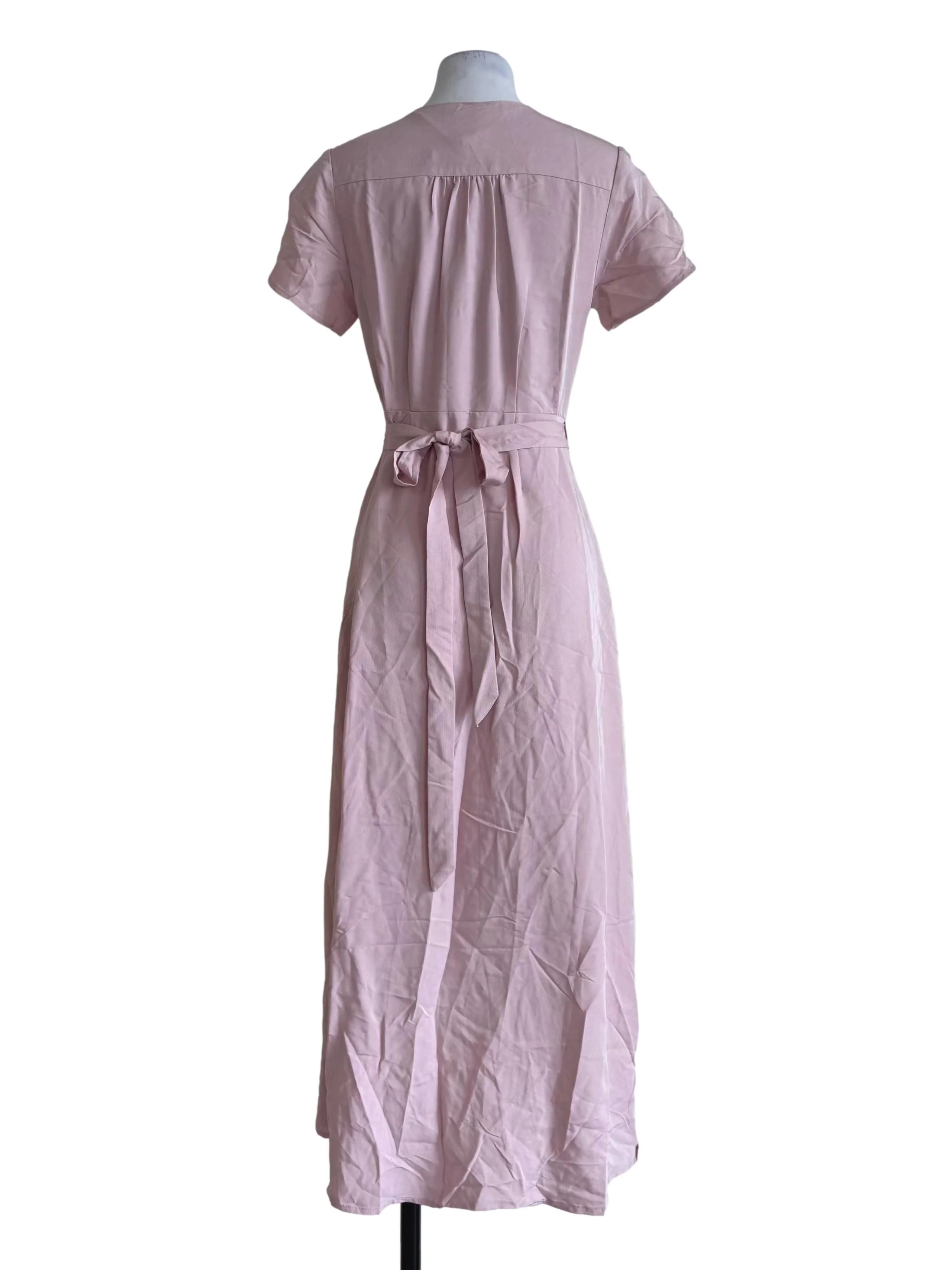 Rose Pink Empire Dress - Image 2