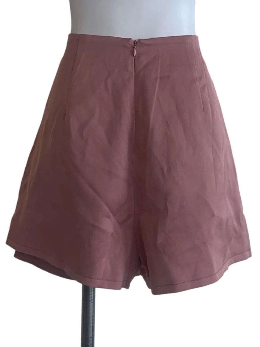 Rosewood Pink Mini Skirt - Image 2
