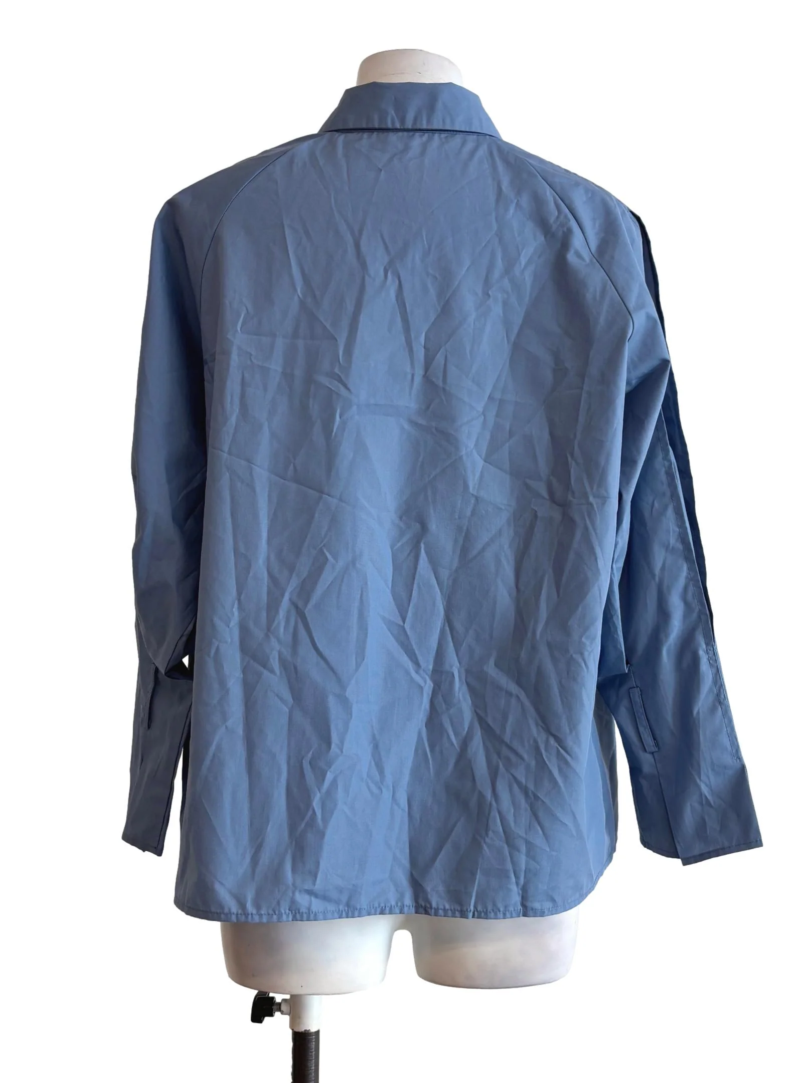 Royal Blue Long Sleeve Buttoned Shirt - Image 2