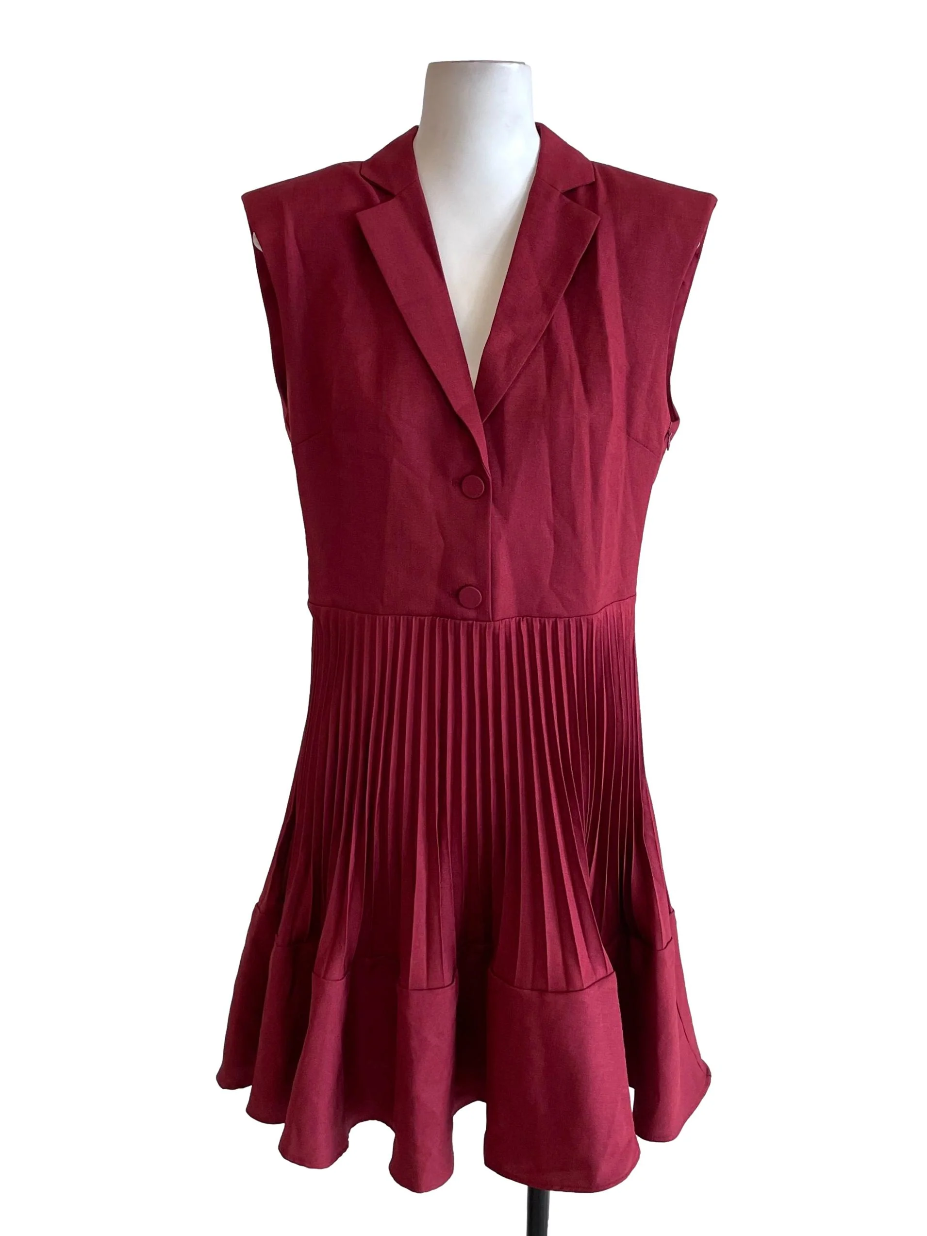 Ruby Accordion Suit Dress