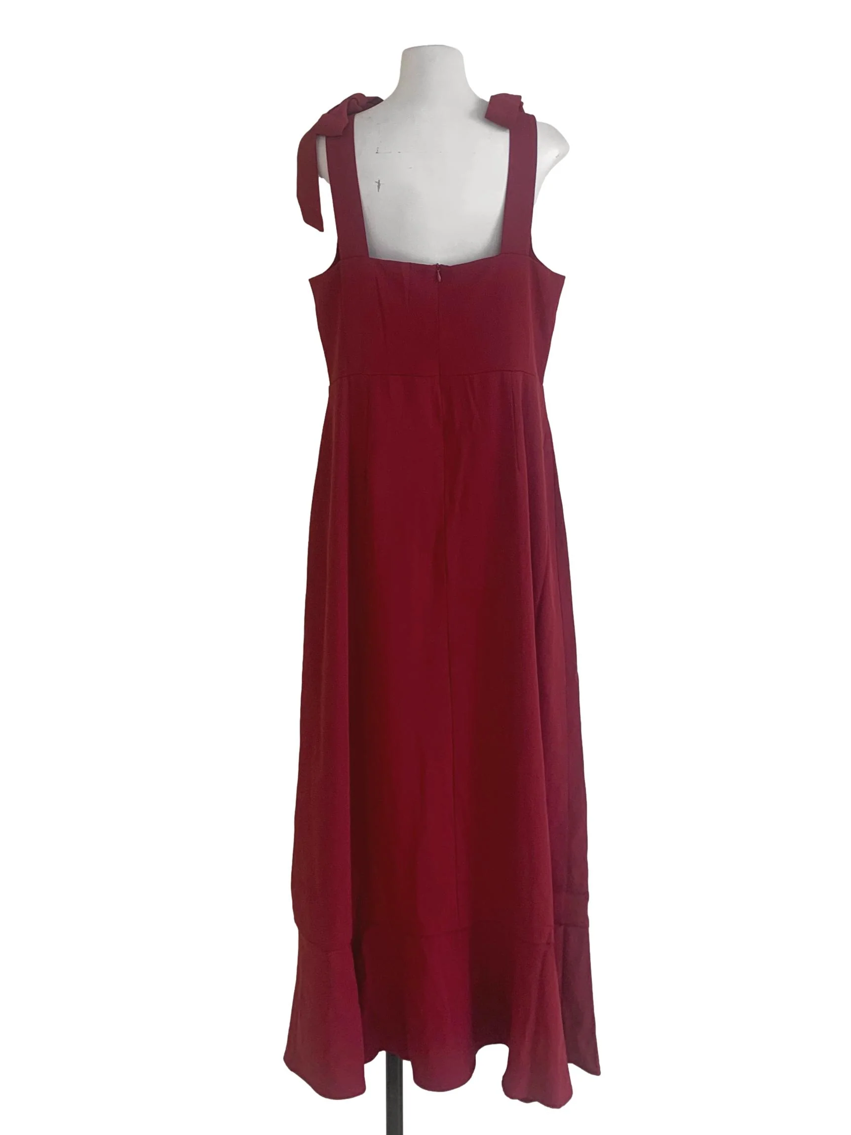 Ruby Red Sheath Dress - Image 2
