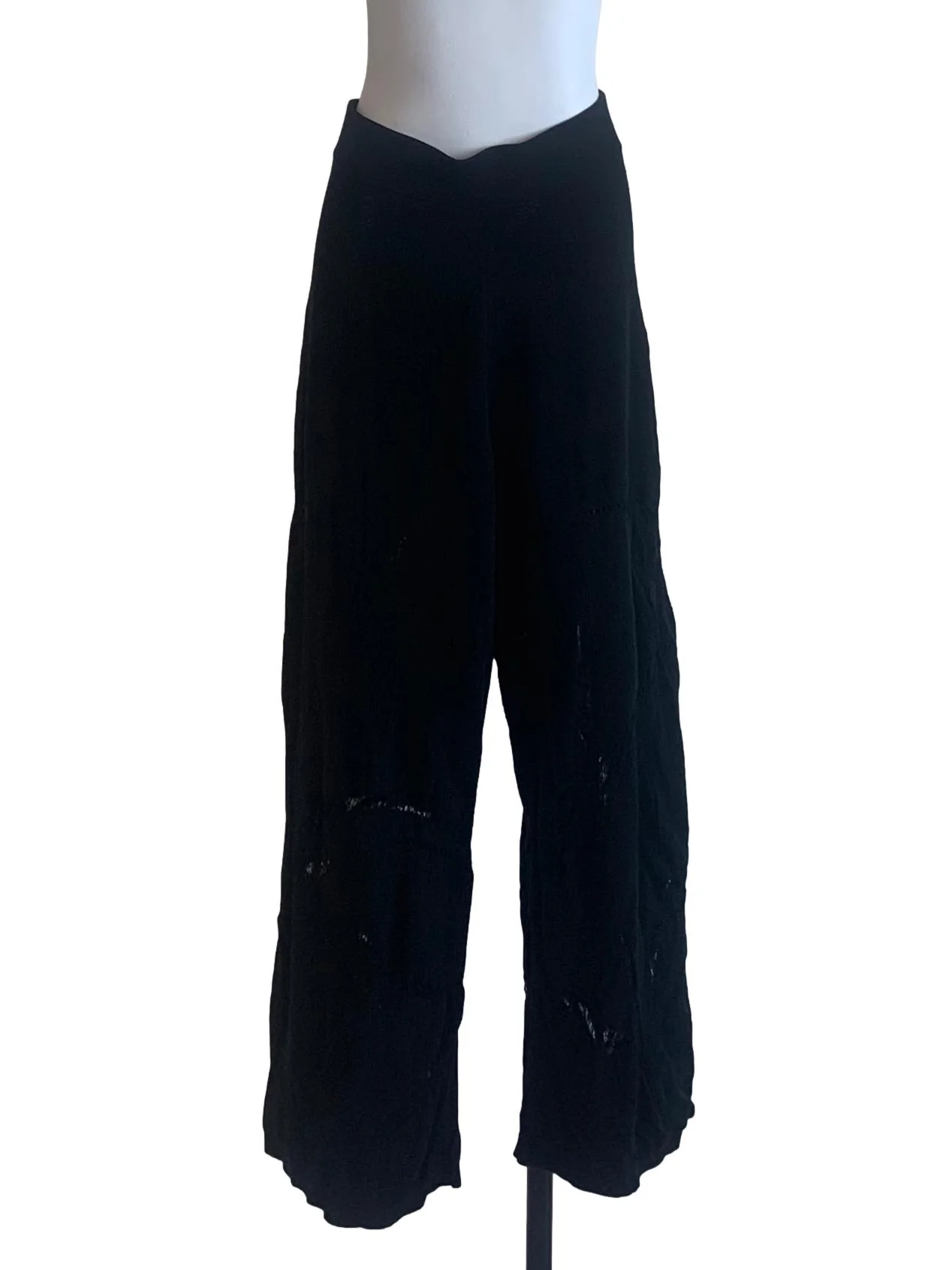 Sable Black Wide Leg Pants