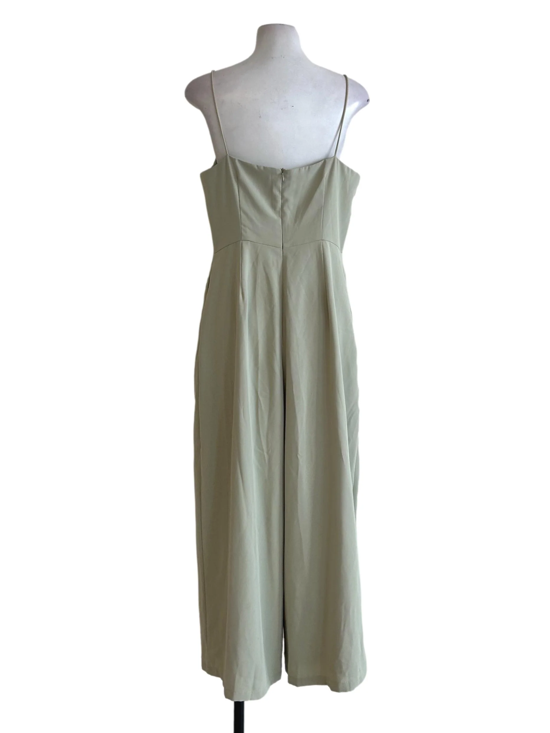 Sage Green Empire Jumpsuit - Image 2