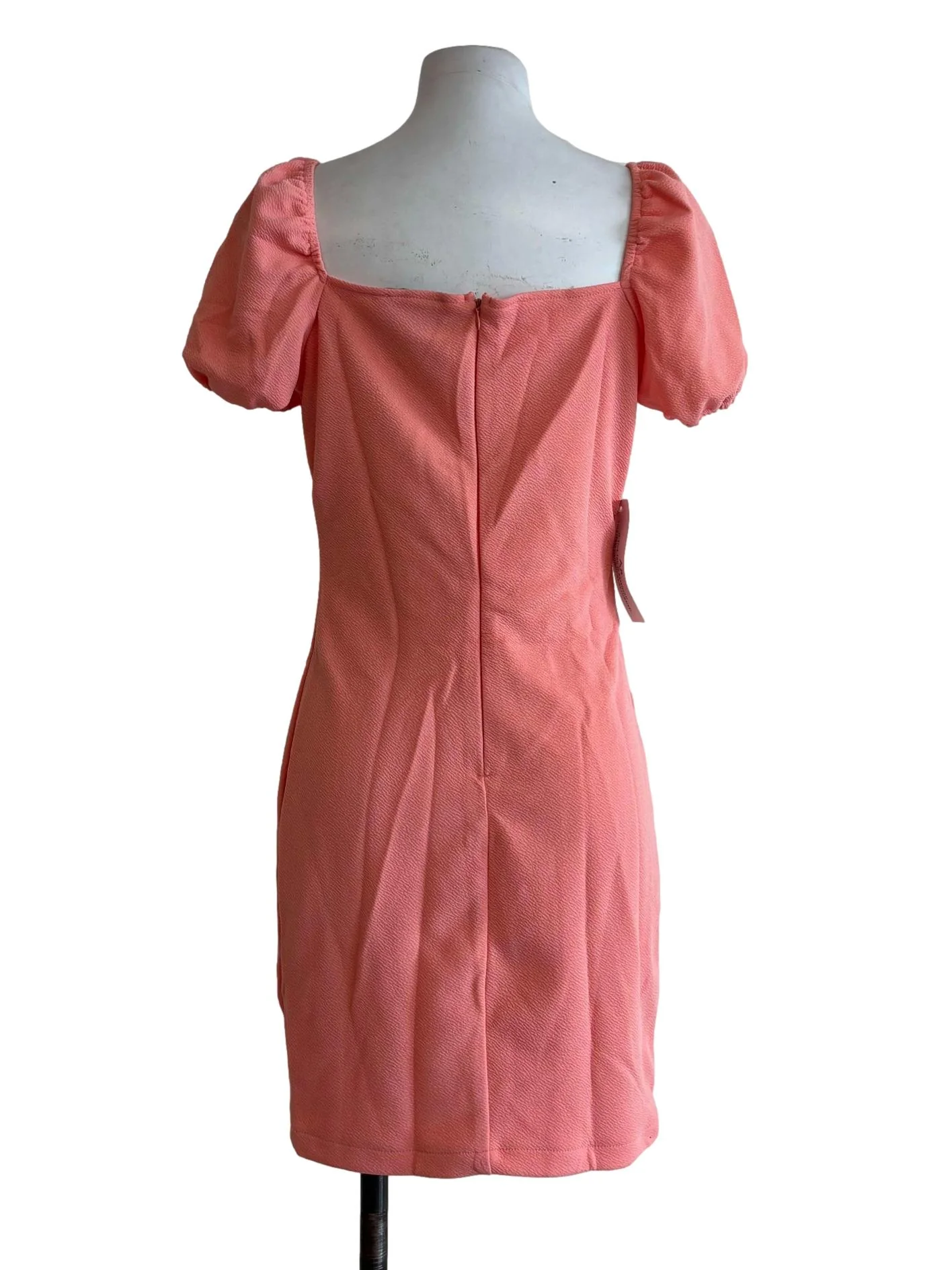 Salmon Pink Baby Doll Dress - Image 2