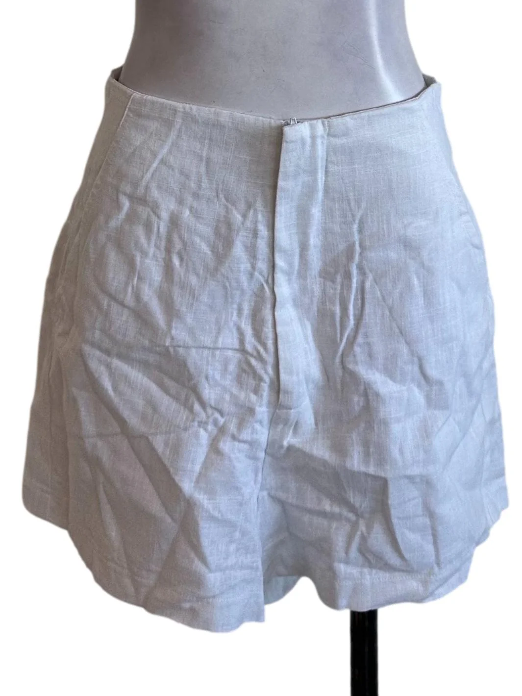 Salt White Casual Shorts