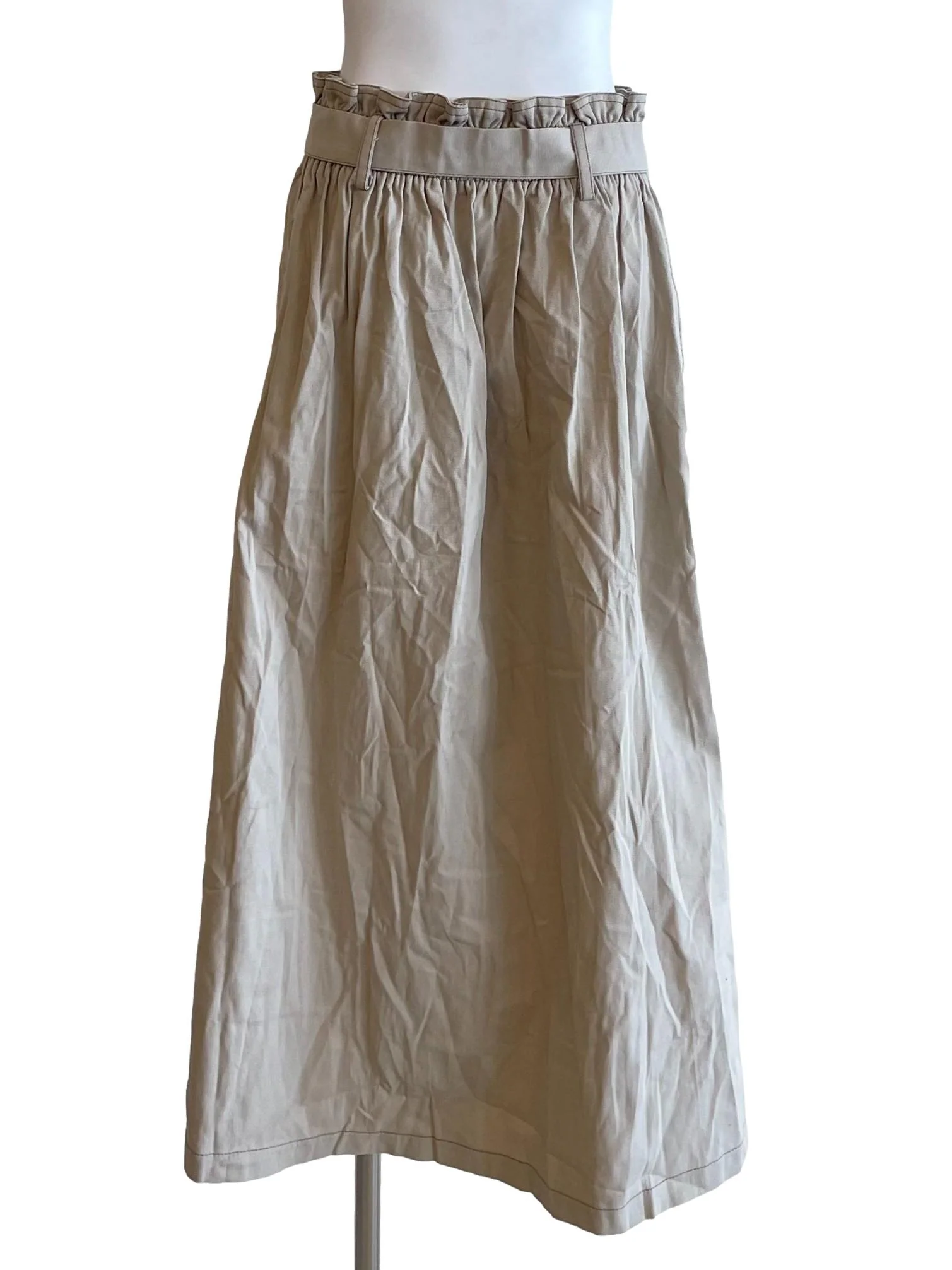 Sand Dollar Ruffle Button Up Skirt - Image 2