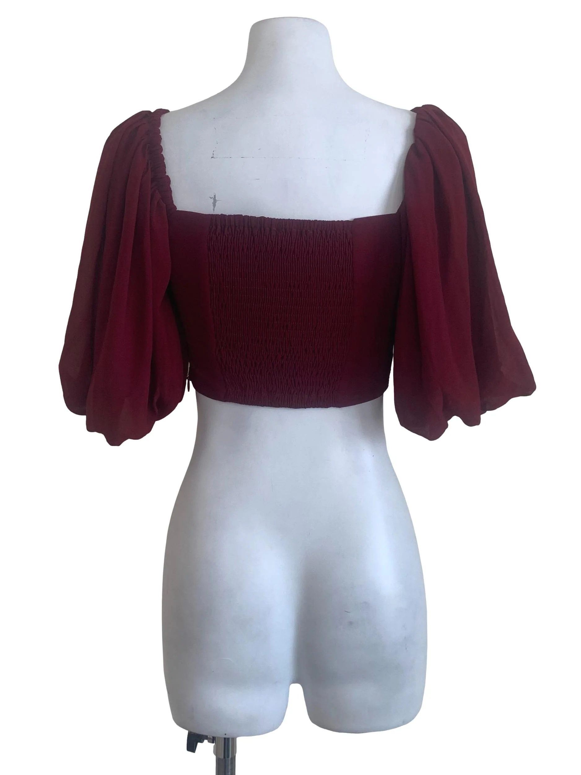 Sangria Smocked Top - Image 2