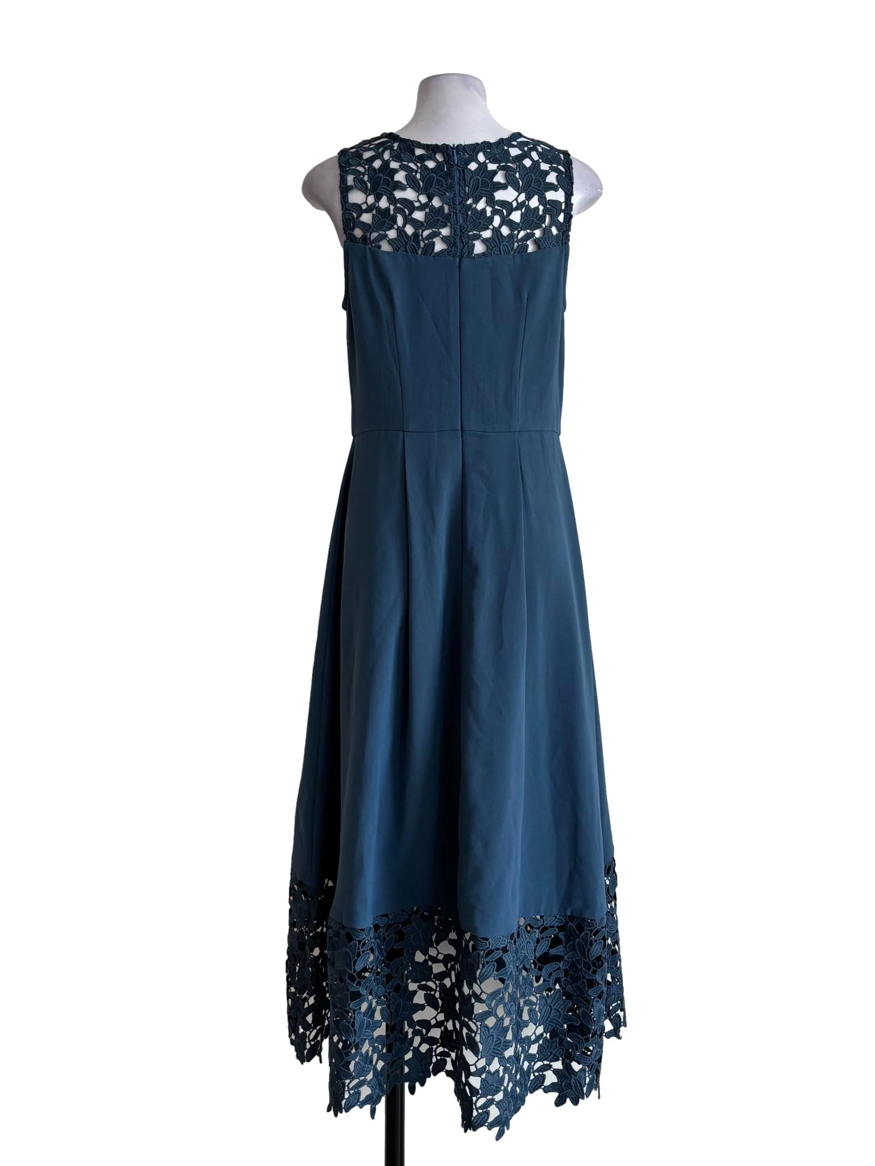 Sapphire Blue Sleeveless Dress - Image 2