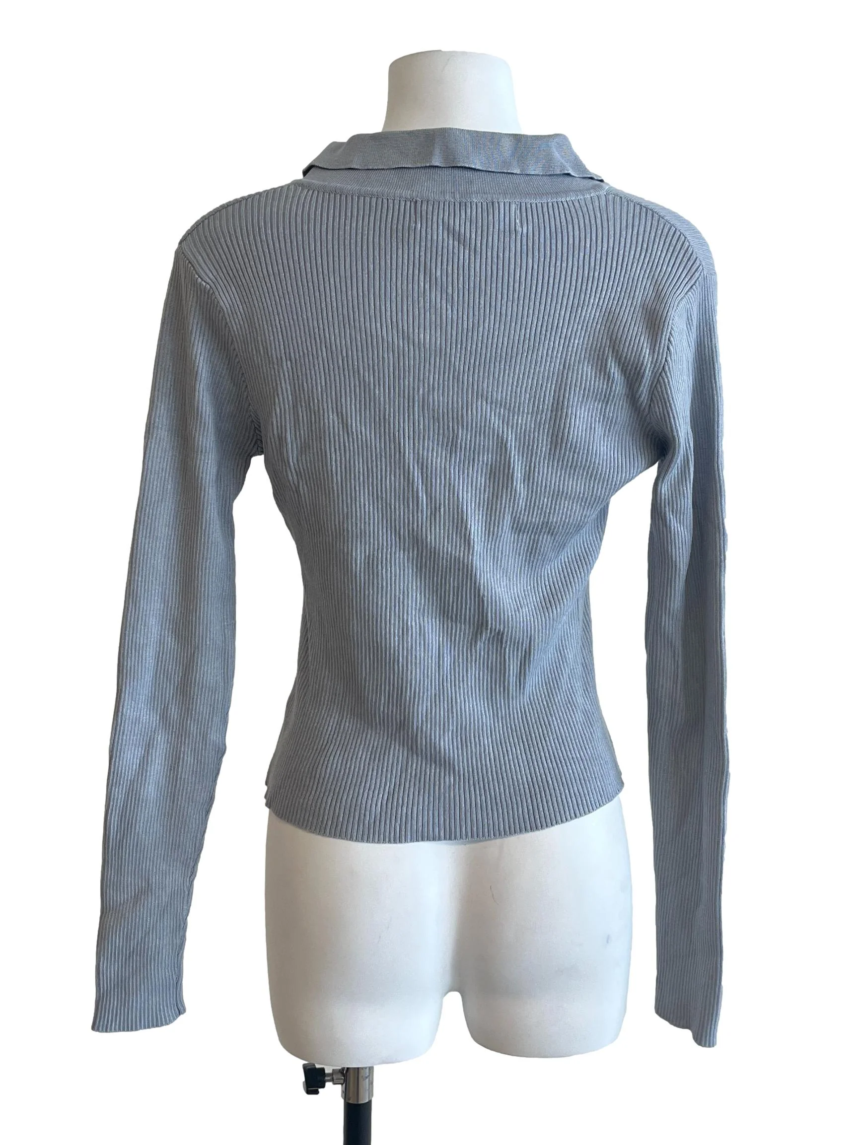 Sapphire Blue V-Neck Top TEM - Image 2