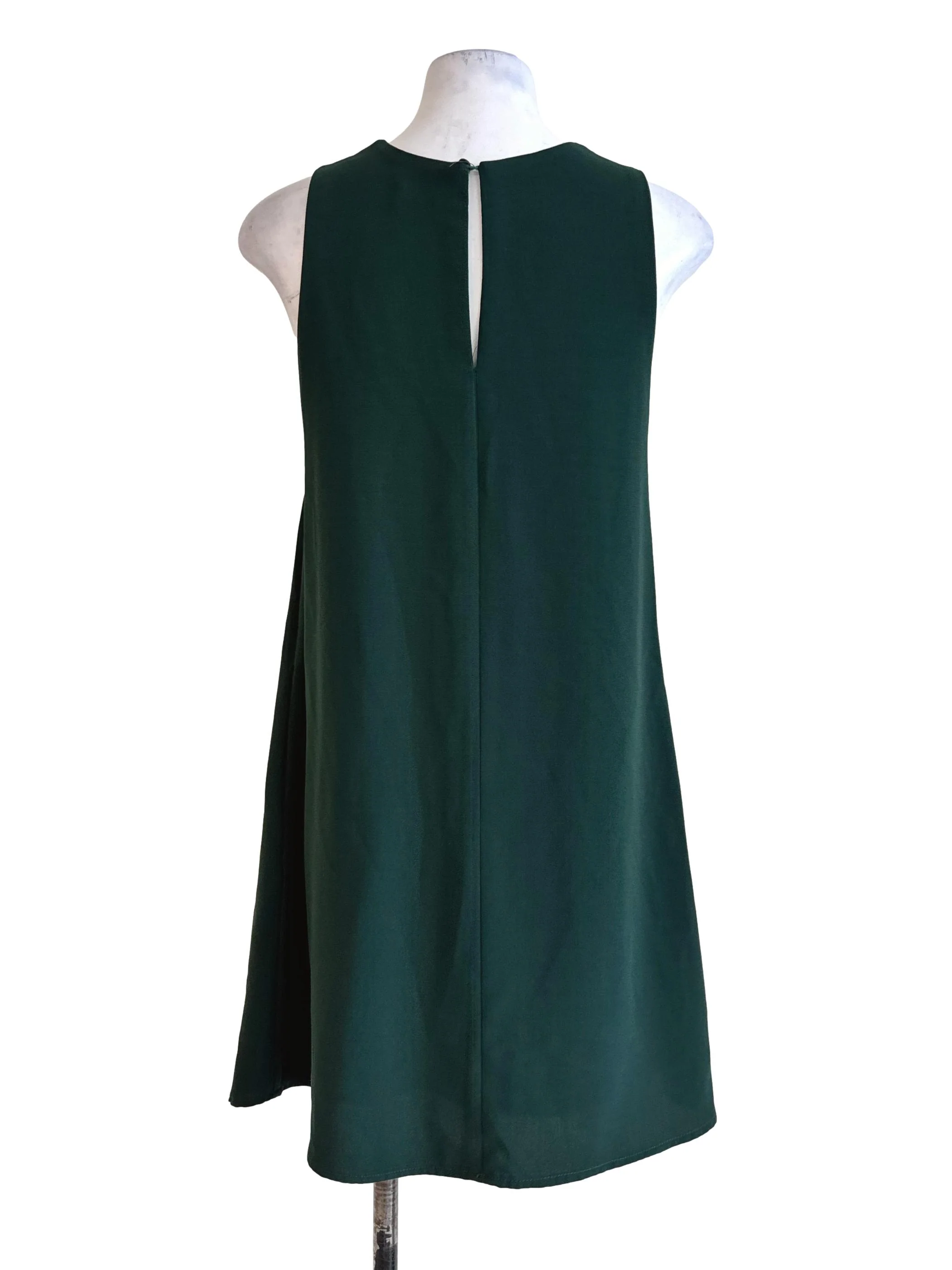 Seaweed Green A-Line Dress - Image 2