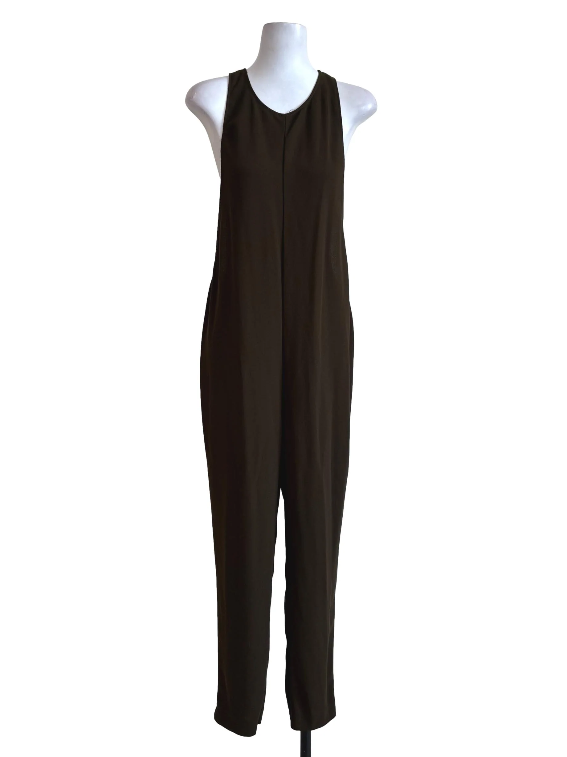 Seaweed Green Halter Jumpsuit
