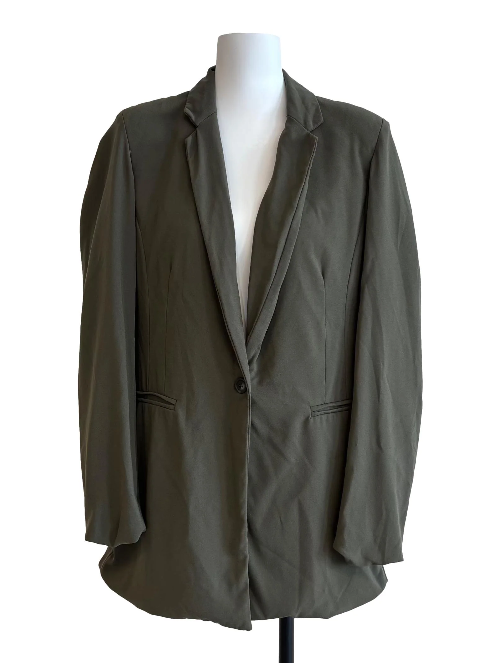 Sienna Blazer In Khaki CSN - Image 2