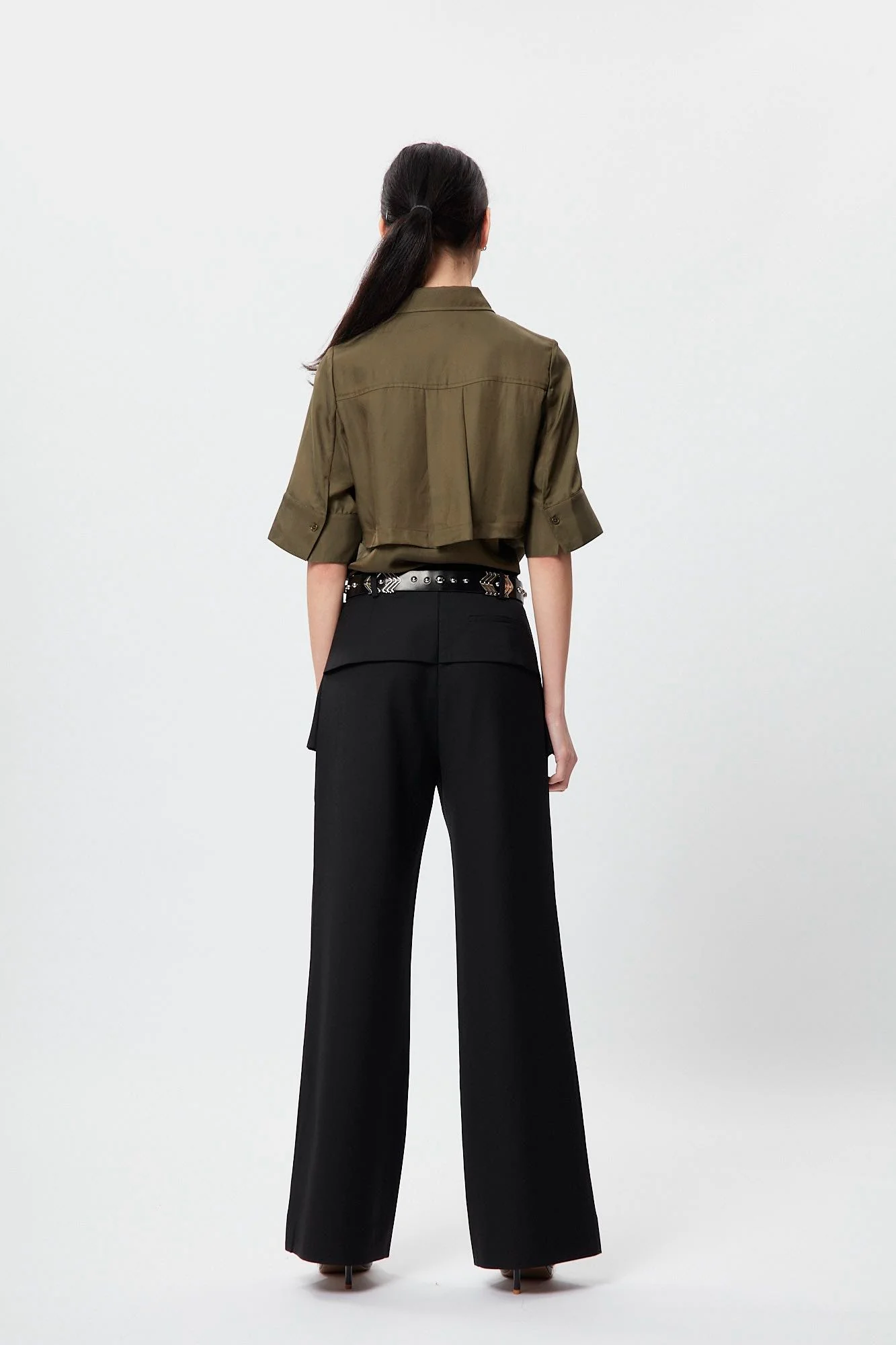 Signature Layers Shirt In Military Green CSN - Image 5
