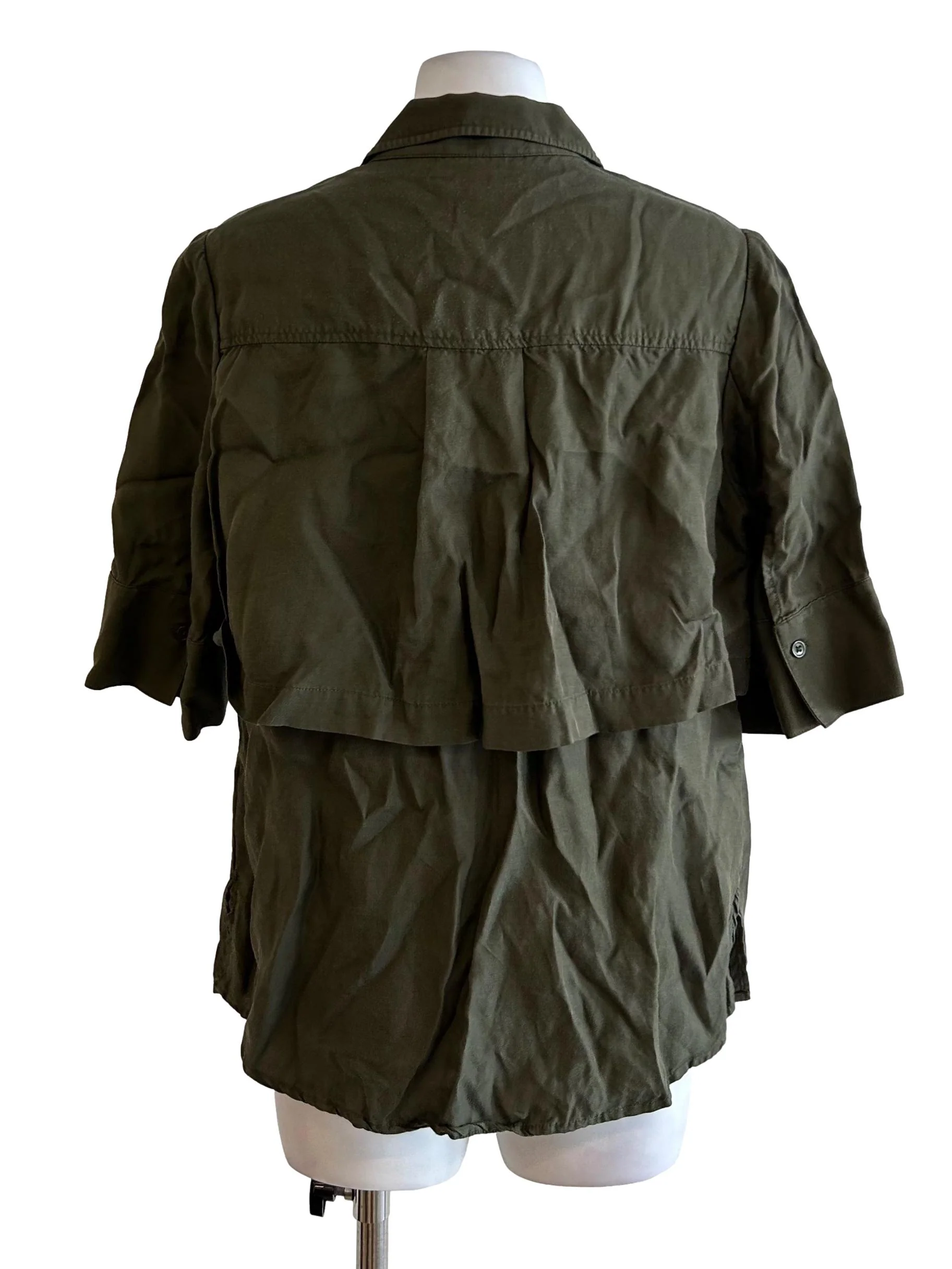 Signature Layers Shirt In Military Green CSN - Image 7
