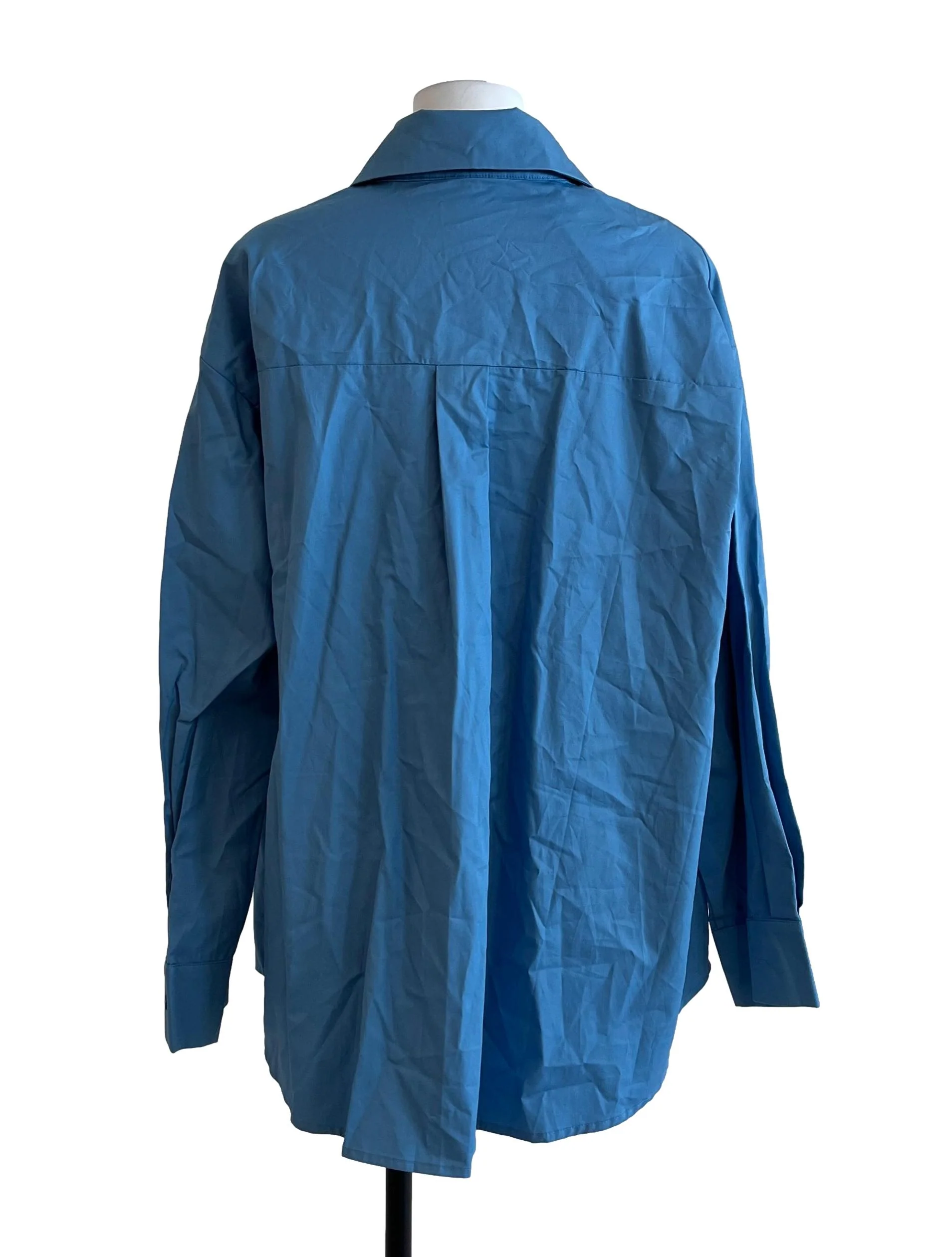 Sky Blue Long Sleeve Top - Image 2
