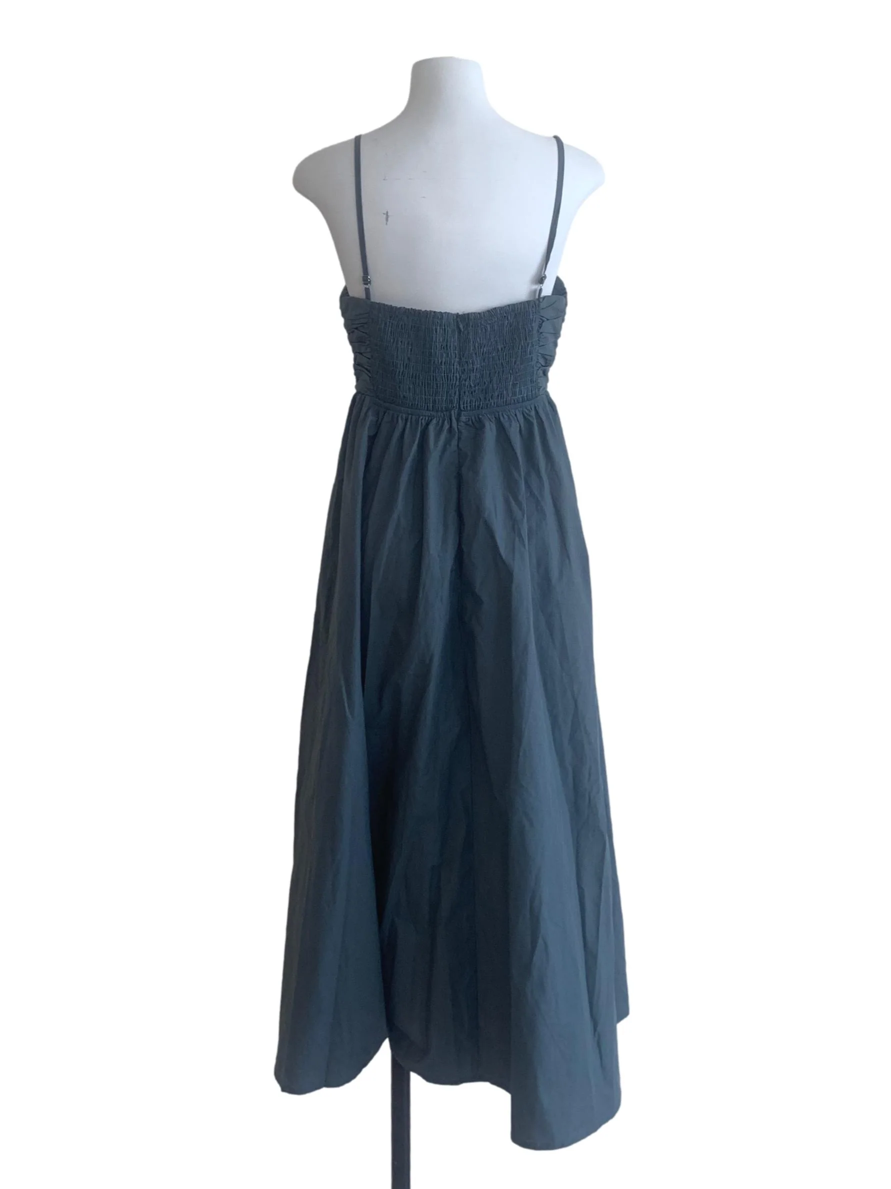 Slate Blue Spaghetti Strap Dress - Image 2
