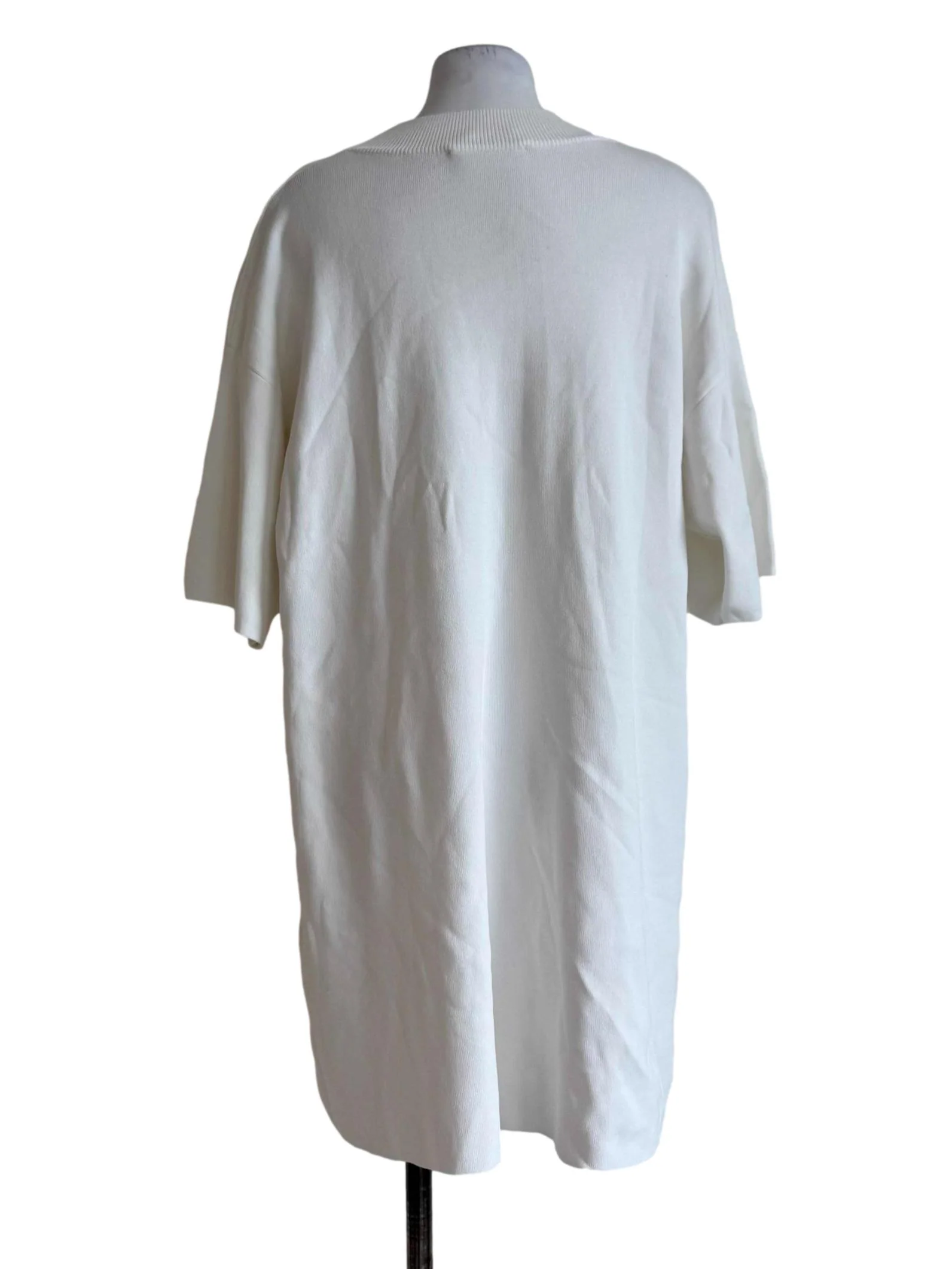 Snow White Round Neck Shirt Dress - Image 2