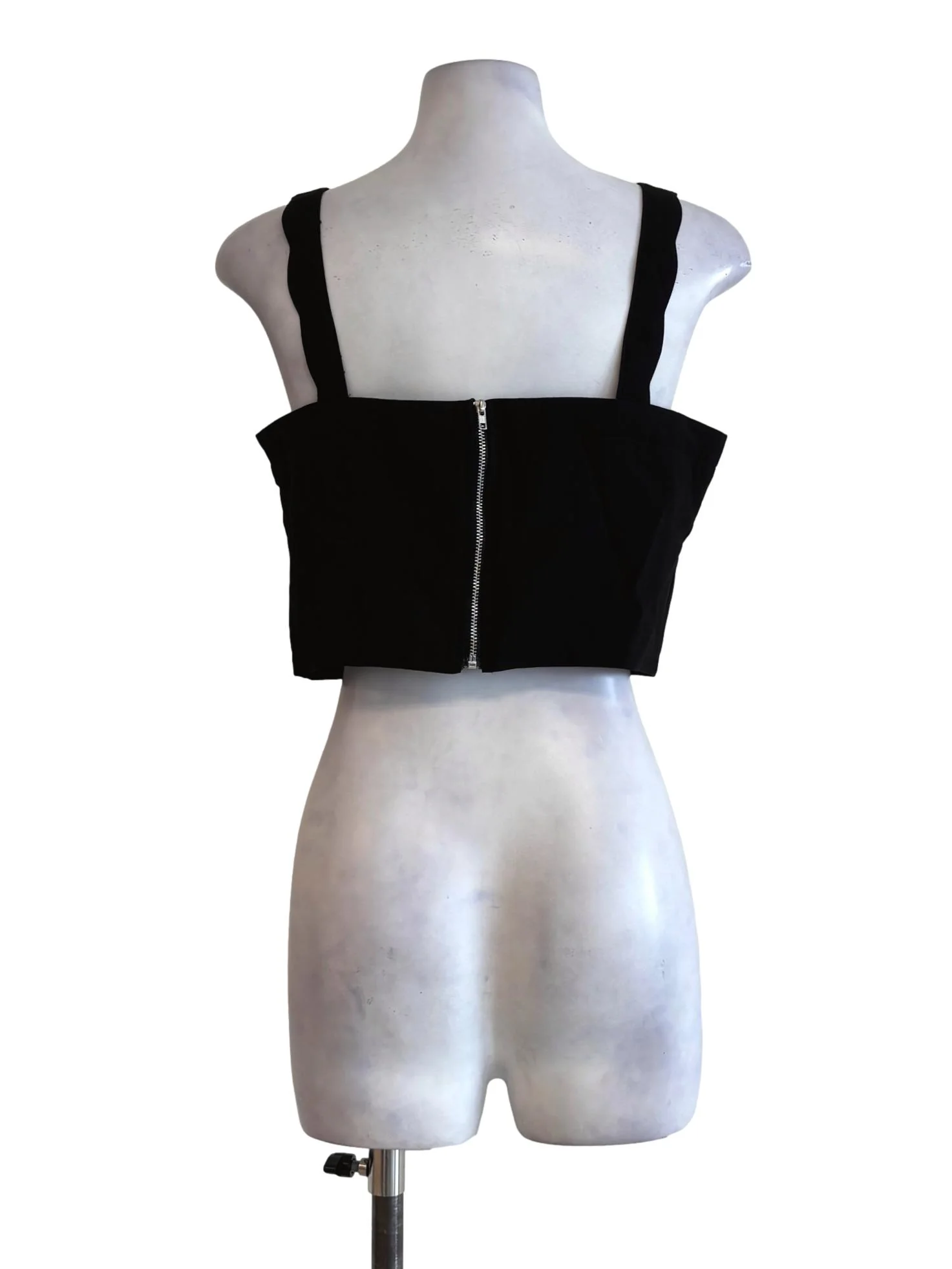 Soft Black Camisole Top - Image 2