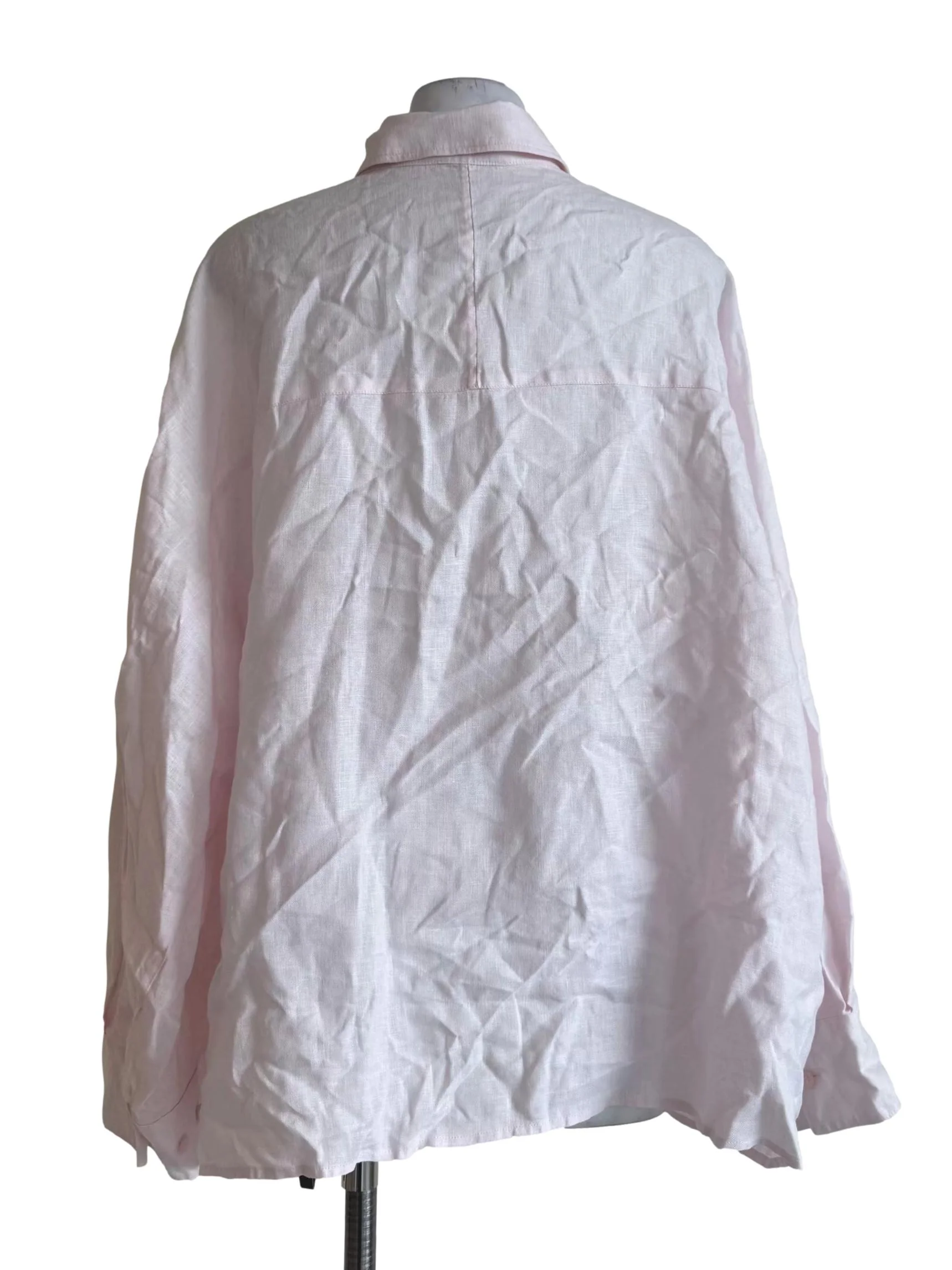 Soft Pink Collar Blouse - Image 2