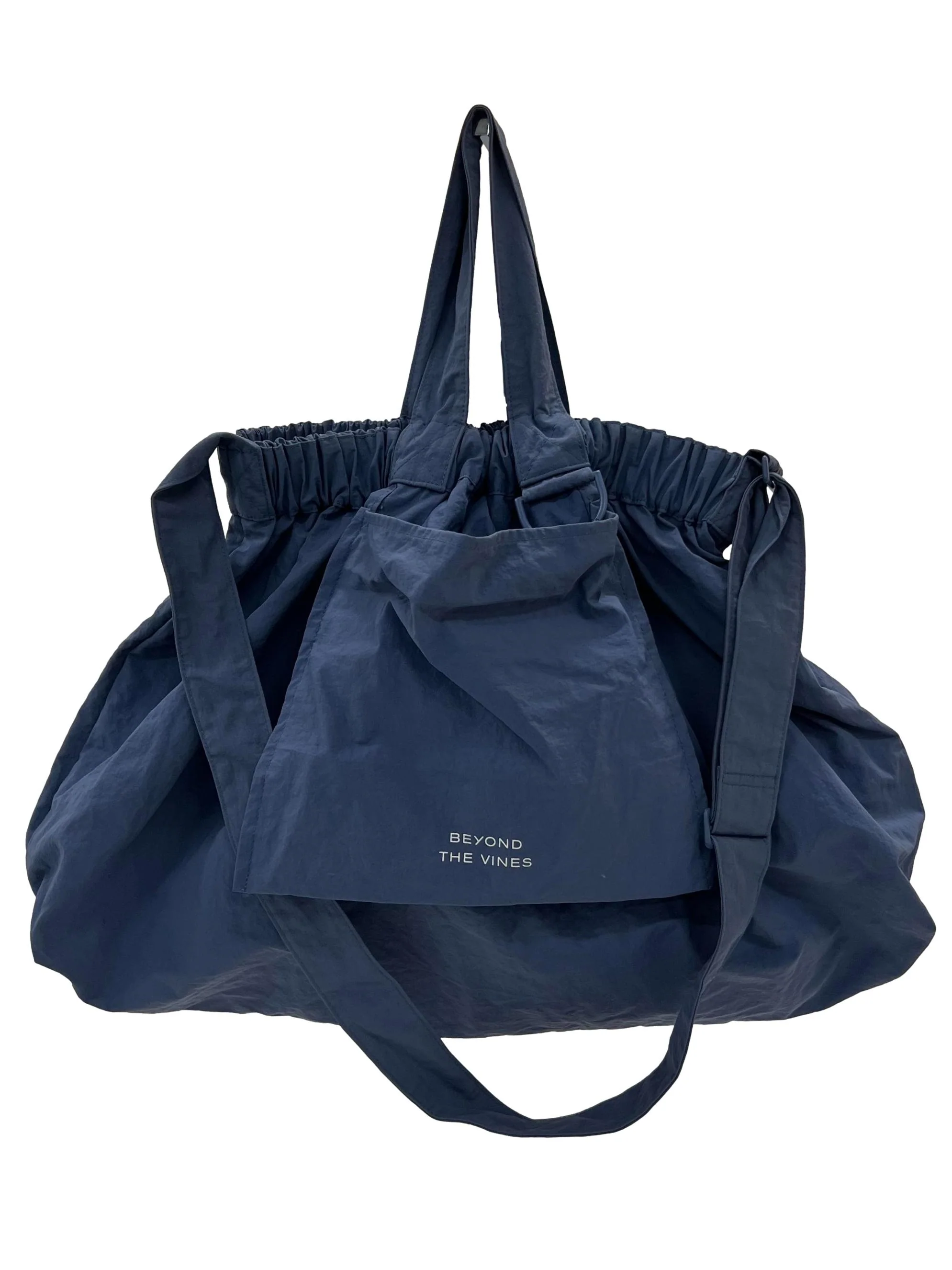 Steel Blue Large Dumpling Bag