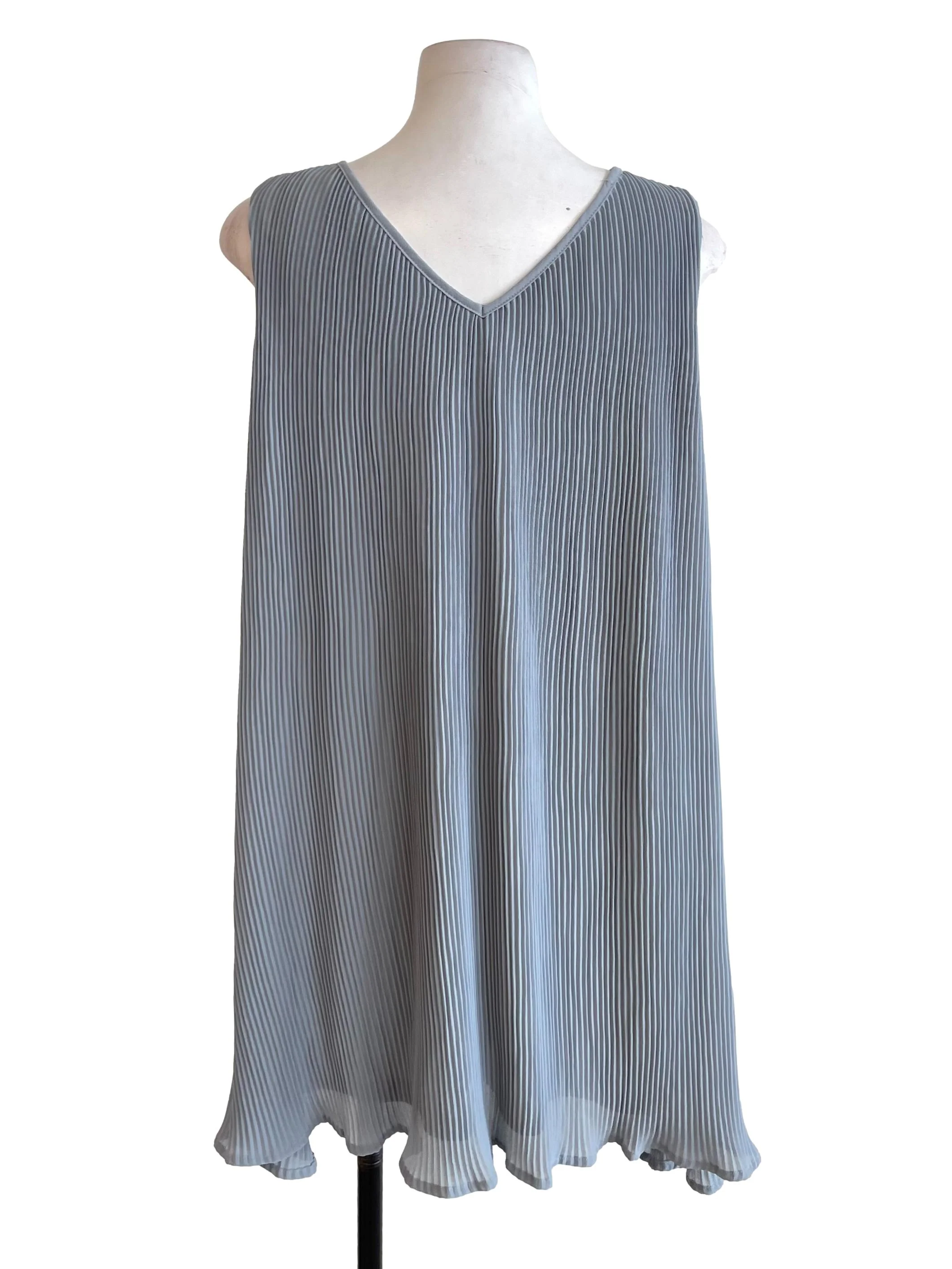 Stone Accordion Wavy Dress - Image 2