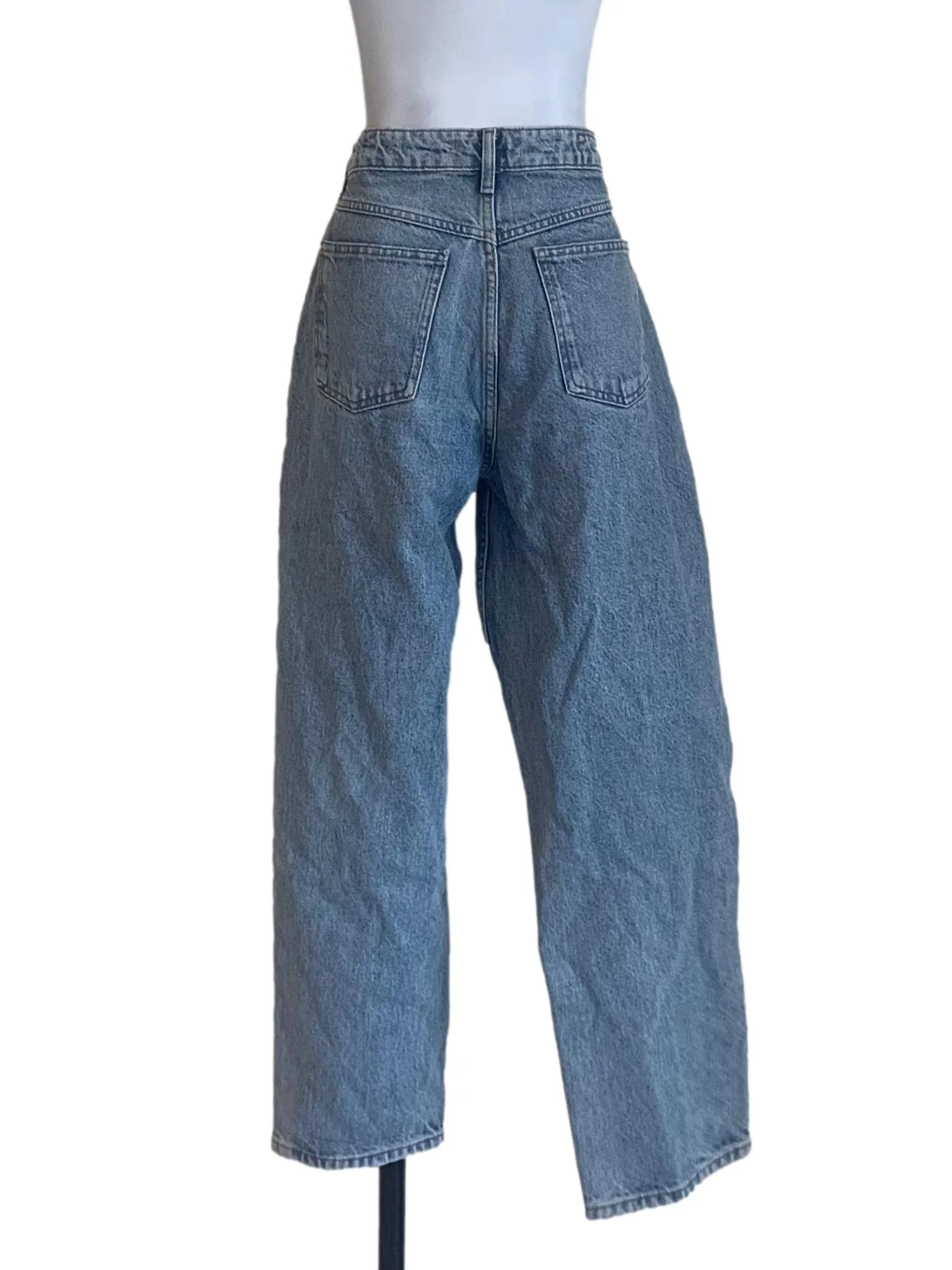 Stone Blue Mom Jeans - Image 2