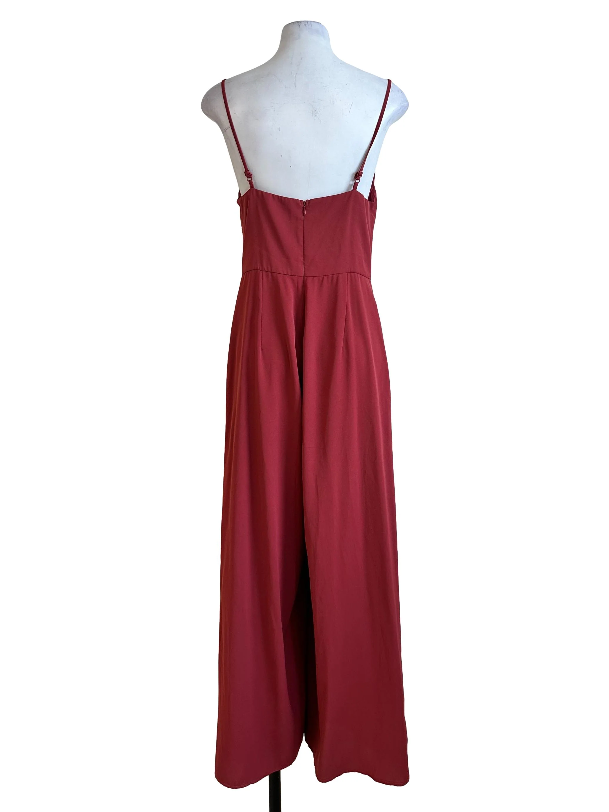 Strawberry Pink Sleeveless Jumpsuit - Image 2