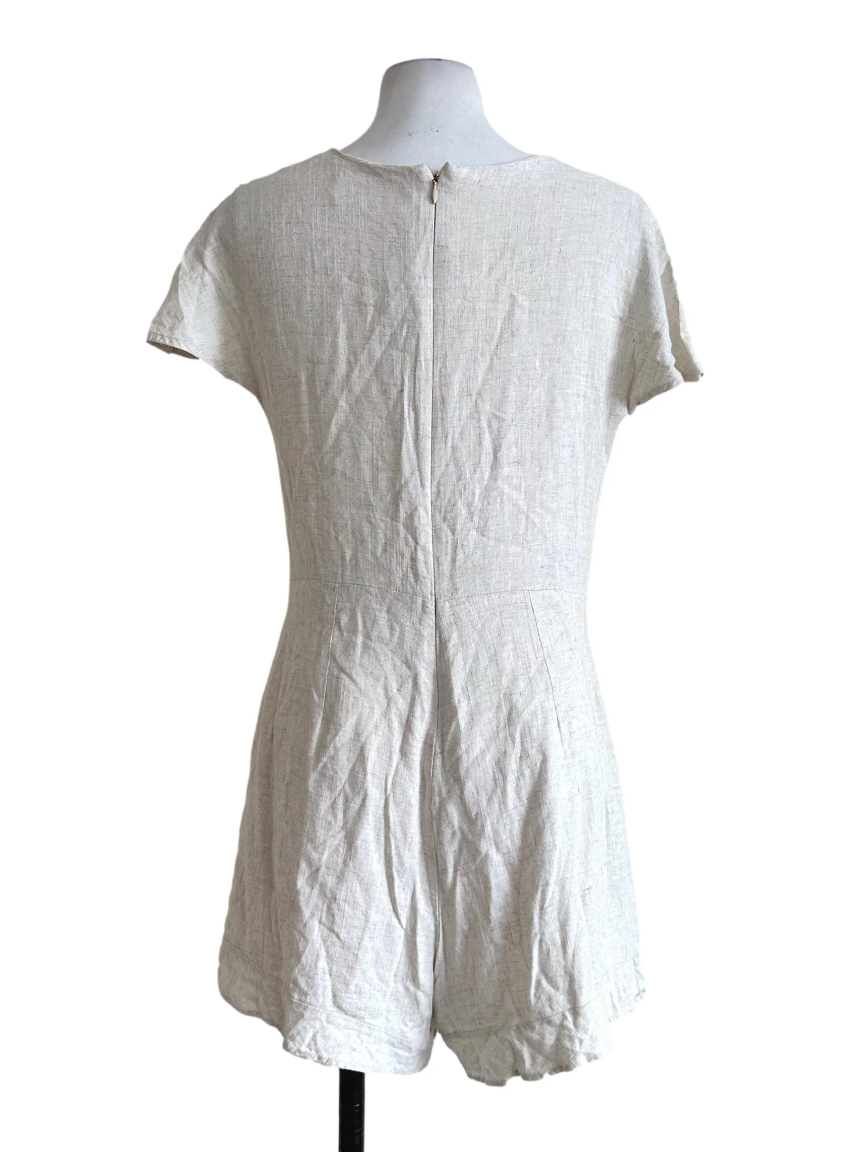 Sugar Cookie Beige Romper - Image 2