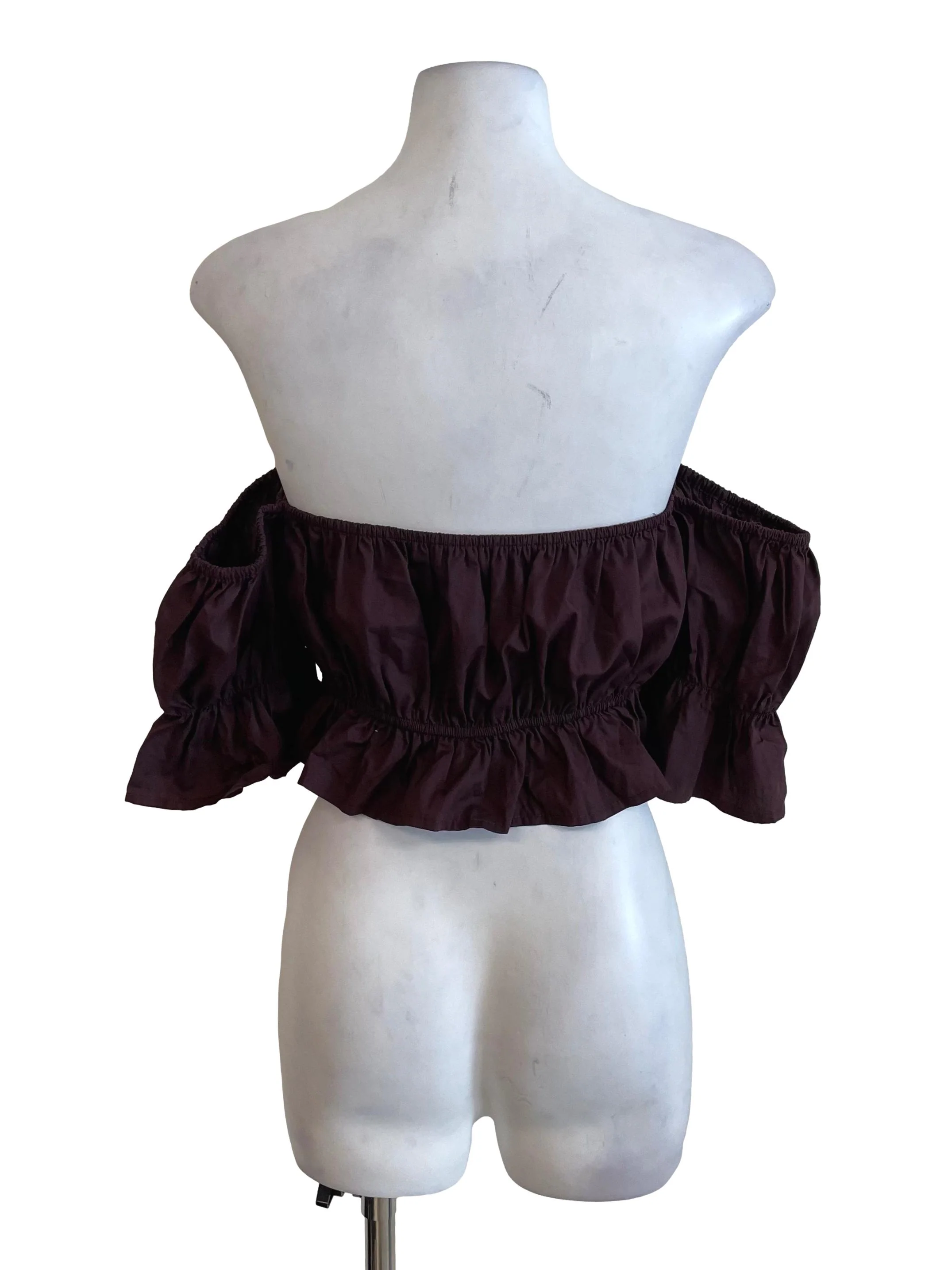 Syrup Off Shoulder Ruffle Tube Top - Image 2