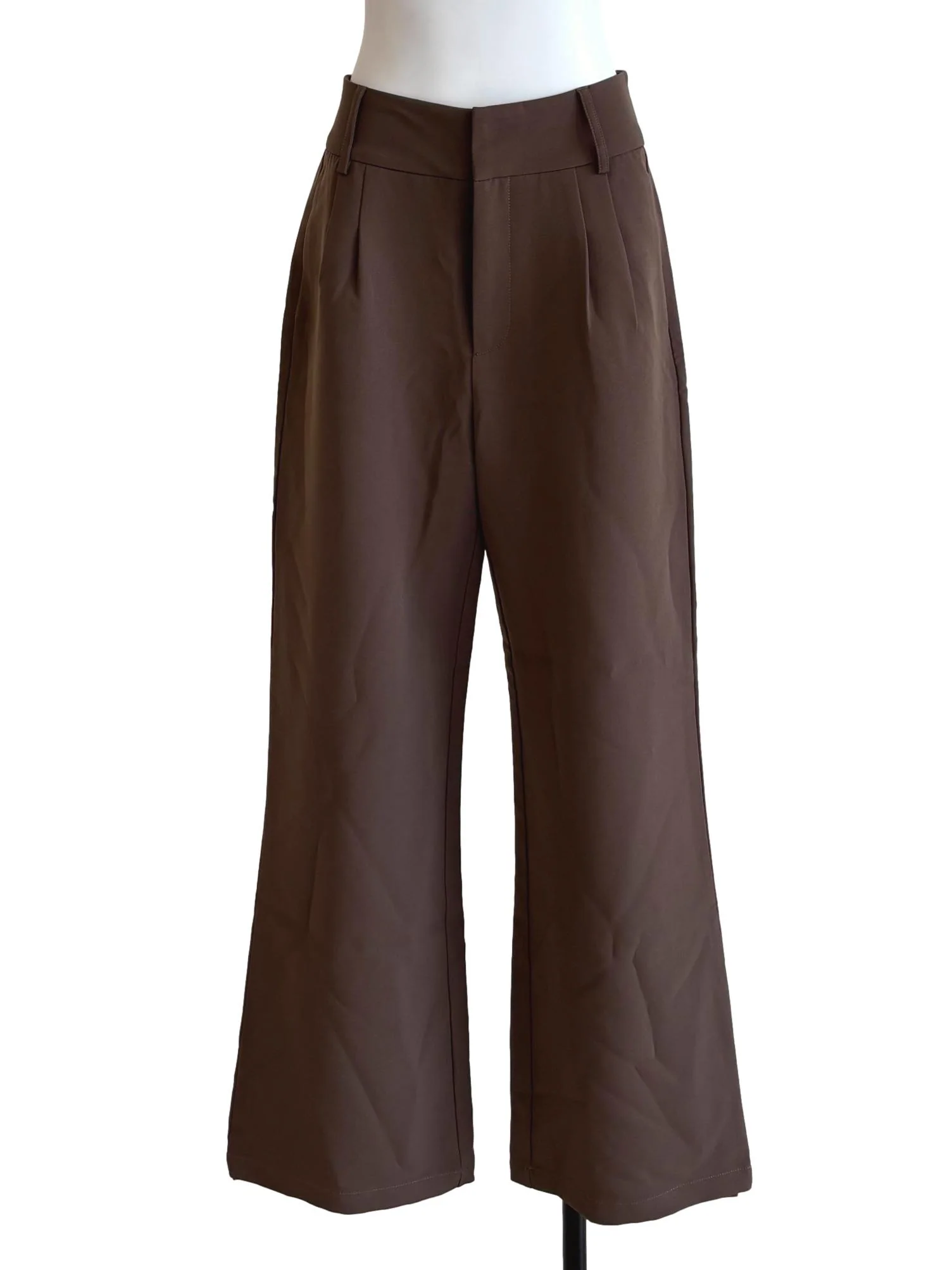 Tan Brown Flare Pants