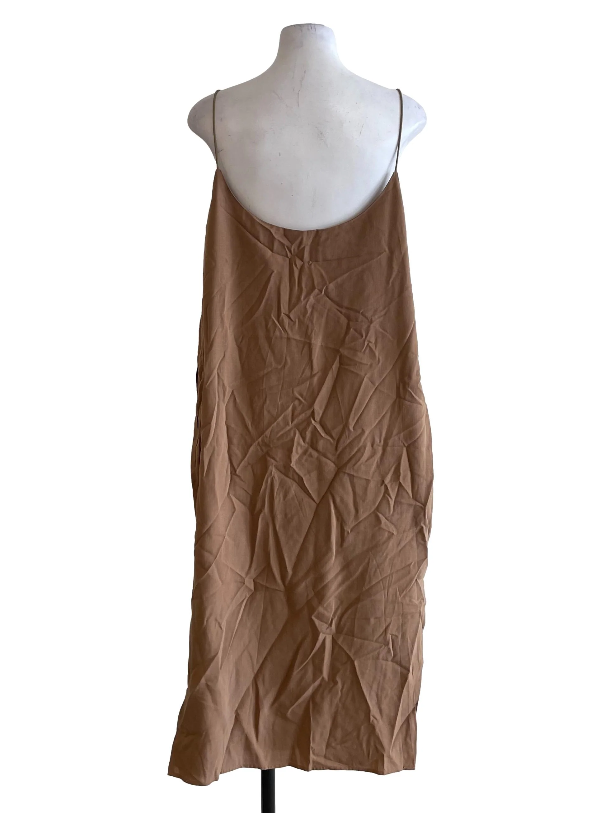Tawny Brown Wide Cami Dress OSN - Image 2