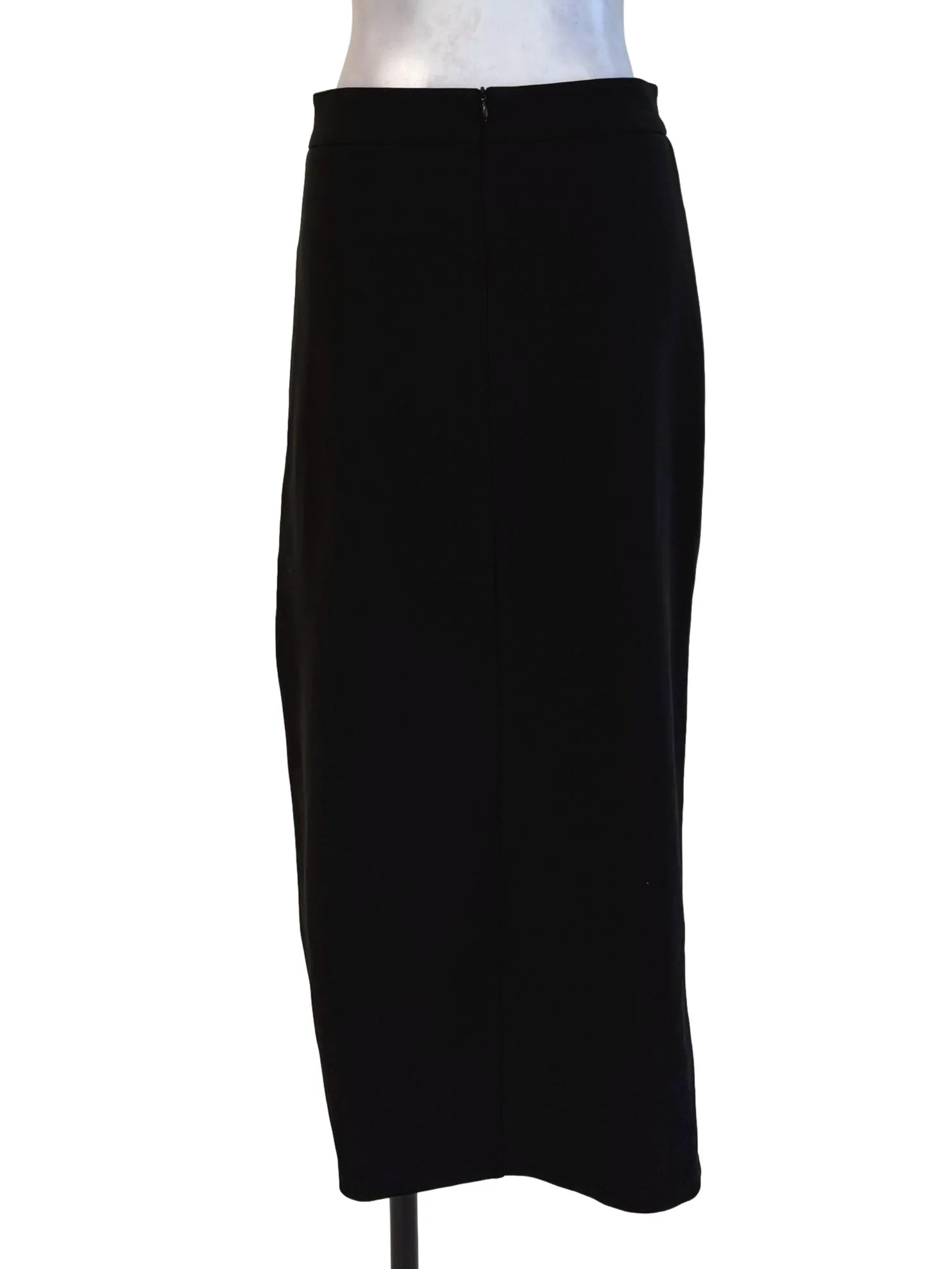 Textured Black Mermaid Skirt - Image 2