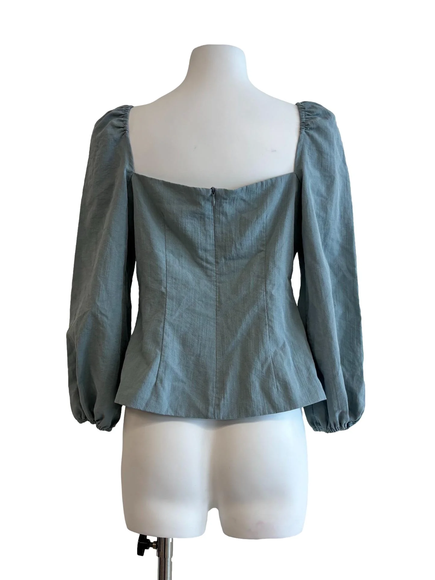Tiffany Blue Sweetheart Fitted Top - Image 2
