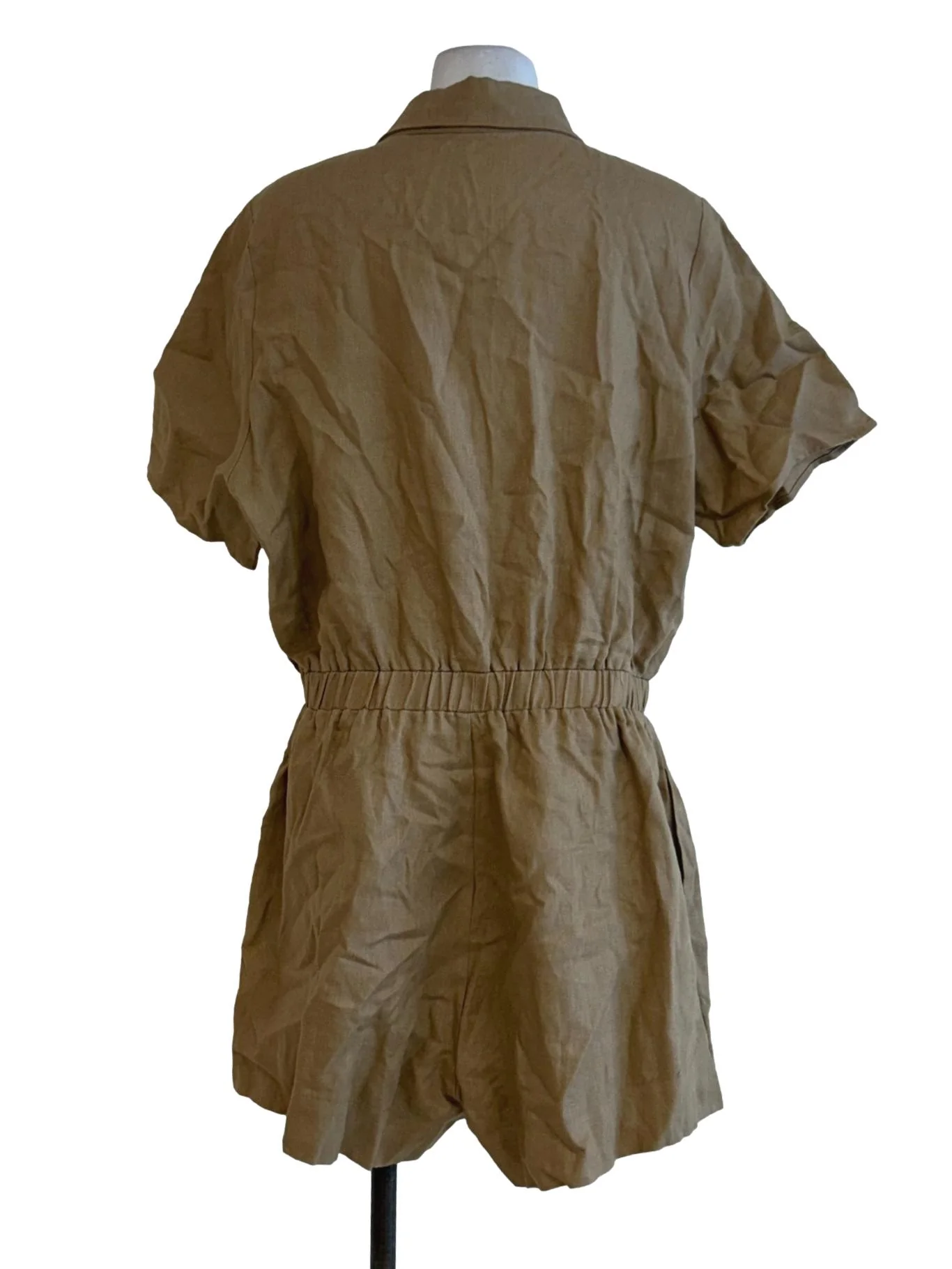 Tortilla Brown Shirt Romper OSN - Image 2