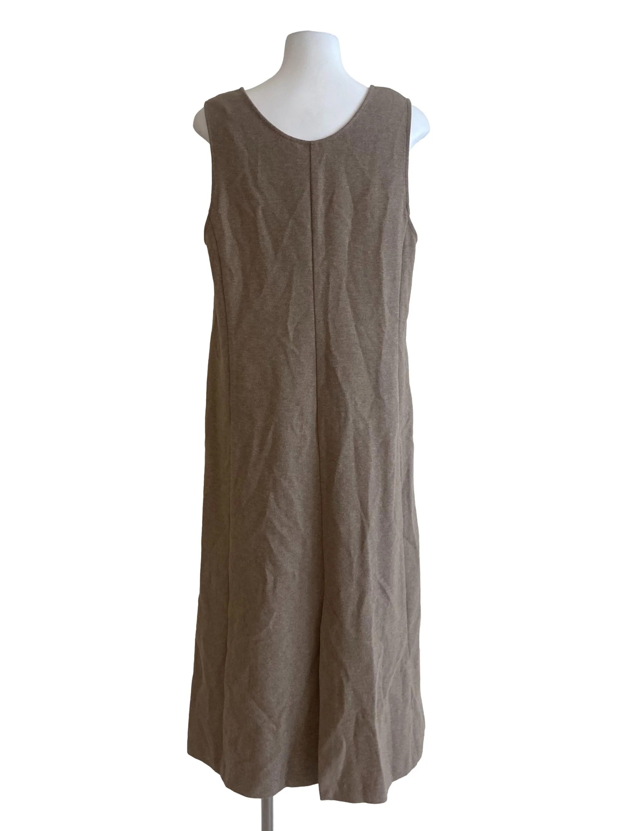 Tortilla Brown Sleeveless Slip Dress - Image 2