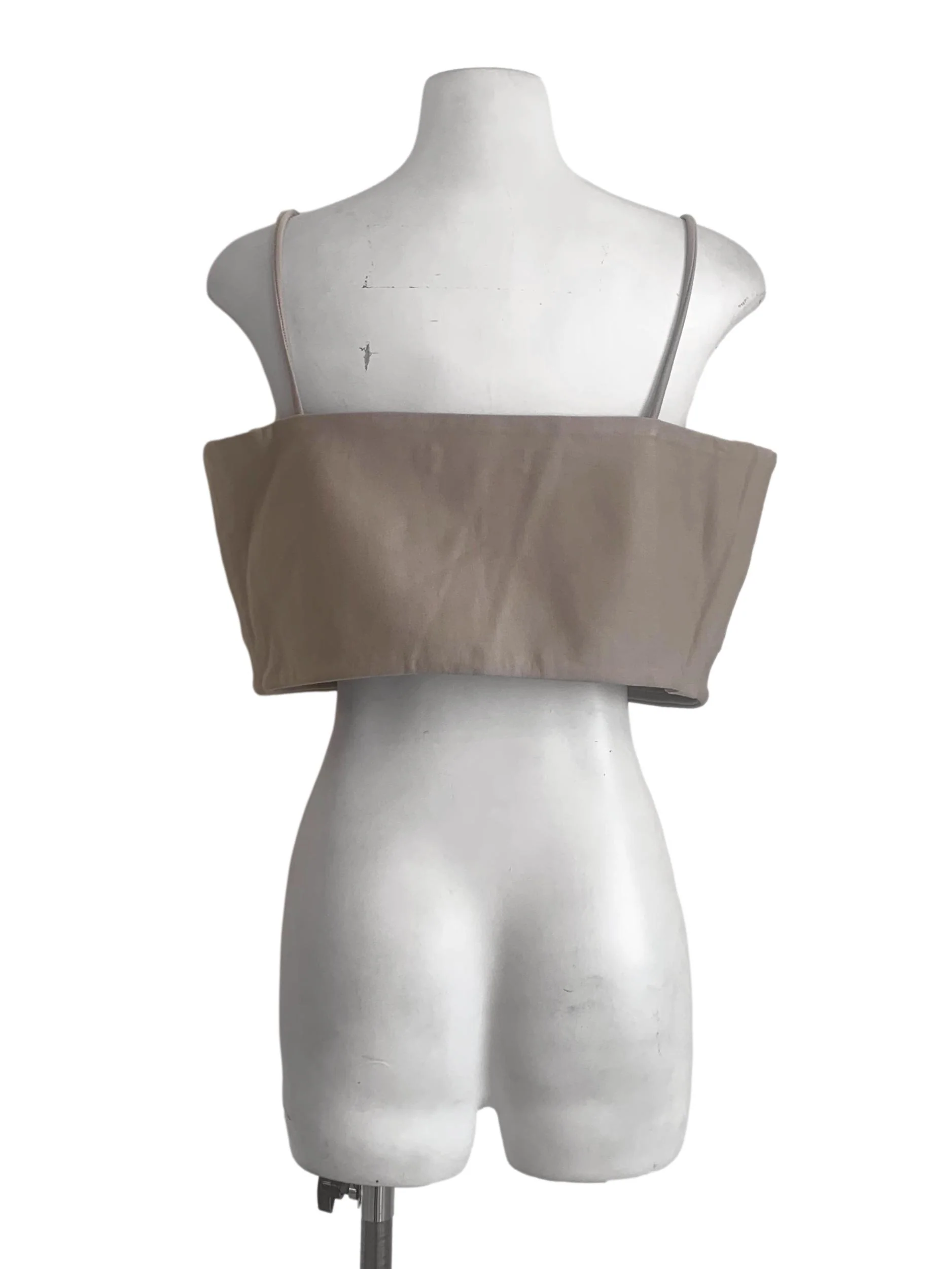 Tortilla Brown Spaghetti Strap Top LB - Image 2