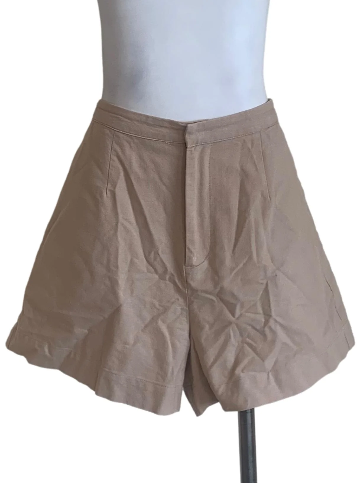 Tortilla Brown Wide Leg Shorts