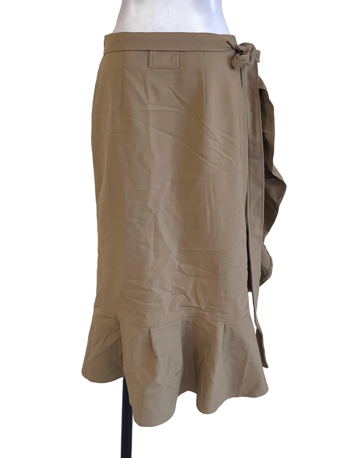 Tortilla Brown Wrap Skirt - Image 2