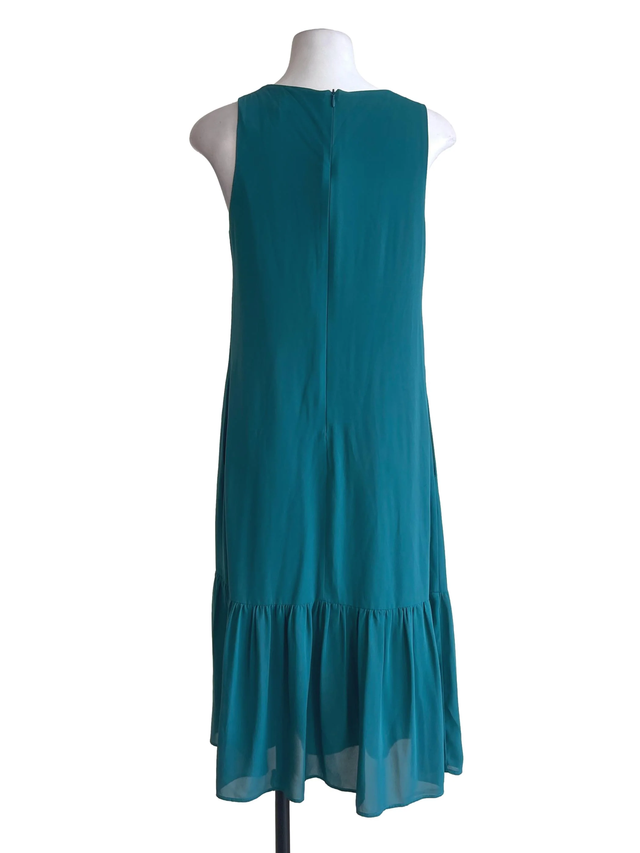 Turquoise Sleeveless Dress - Image 2