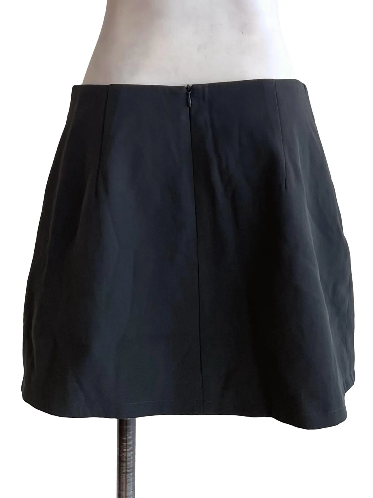 Warm Ash A-Line Mini Skirt - Image 2