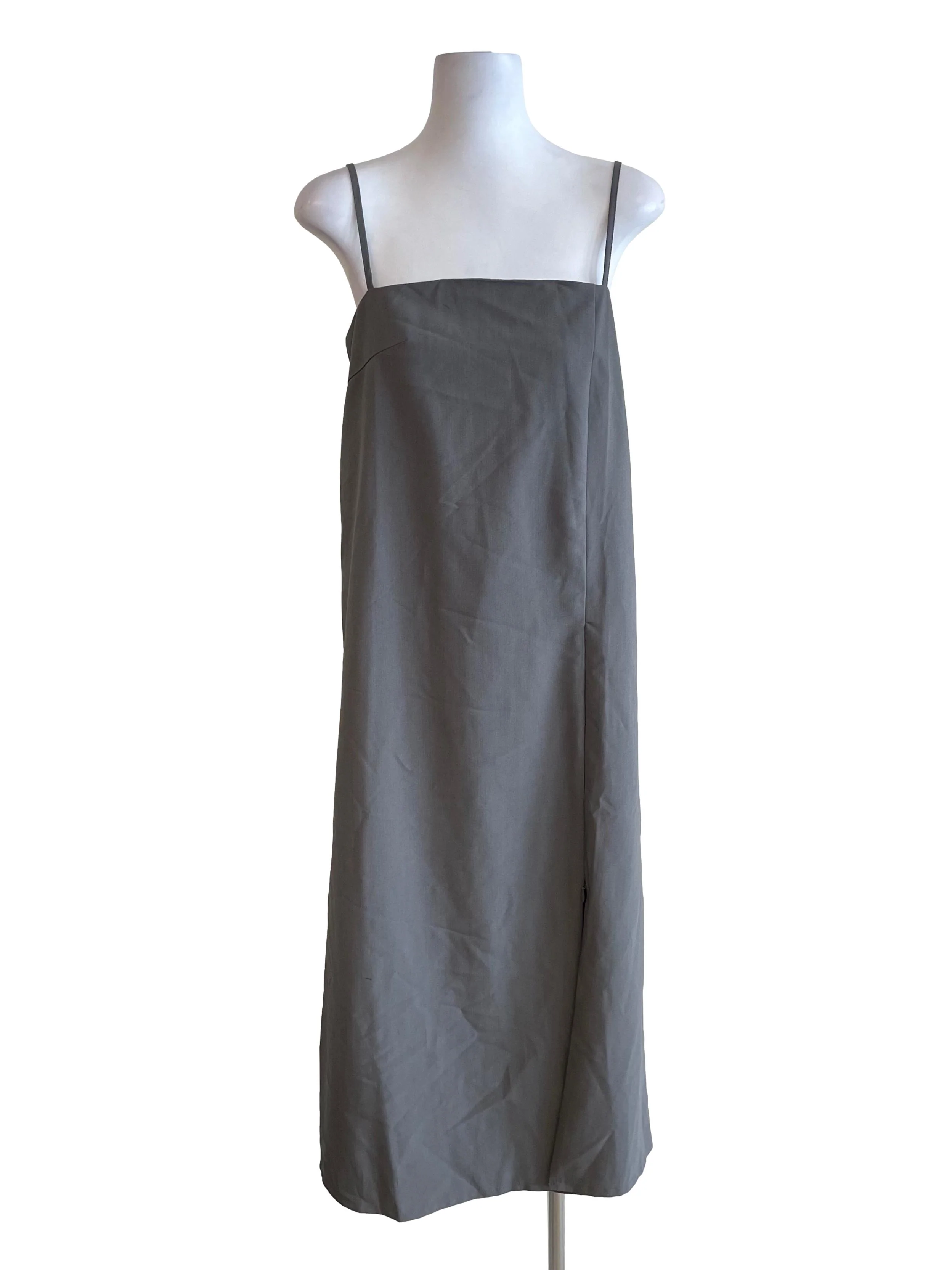 Warm Fossil Straight Cami Dress
