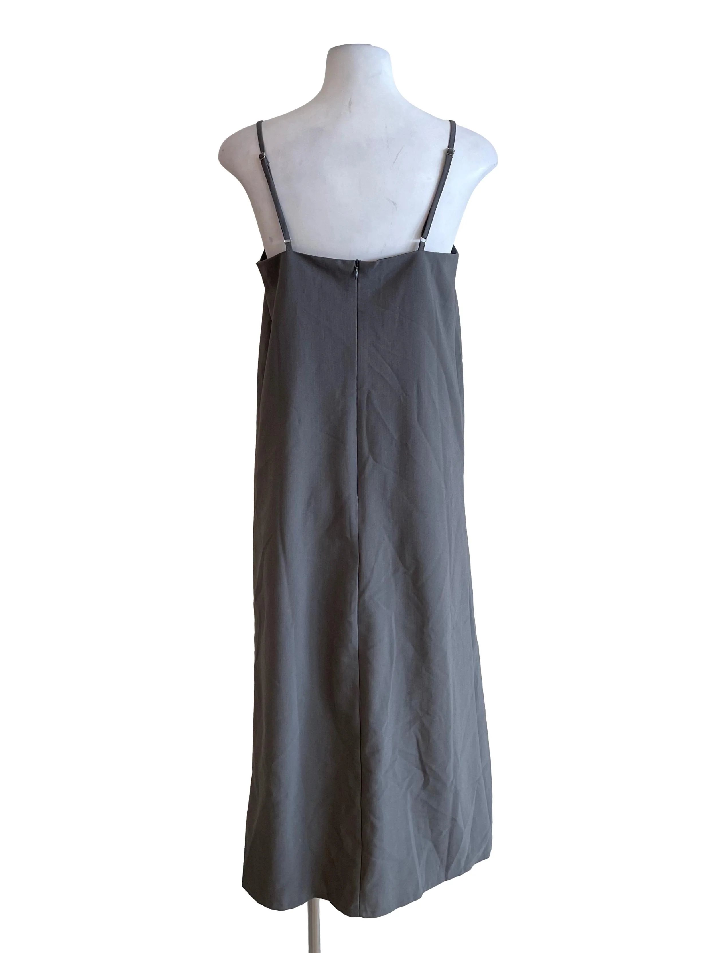 Warm Fossil Straight Cami Dress - Image 2