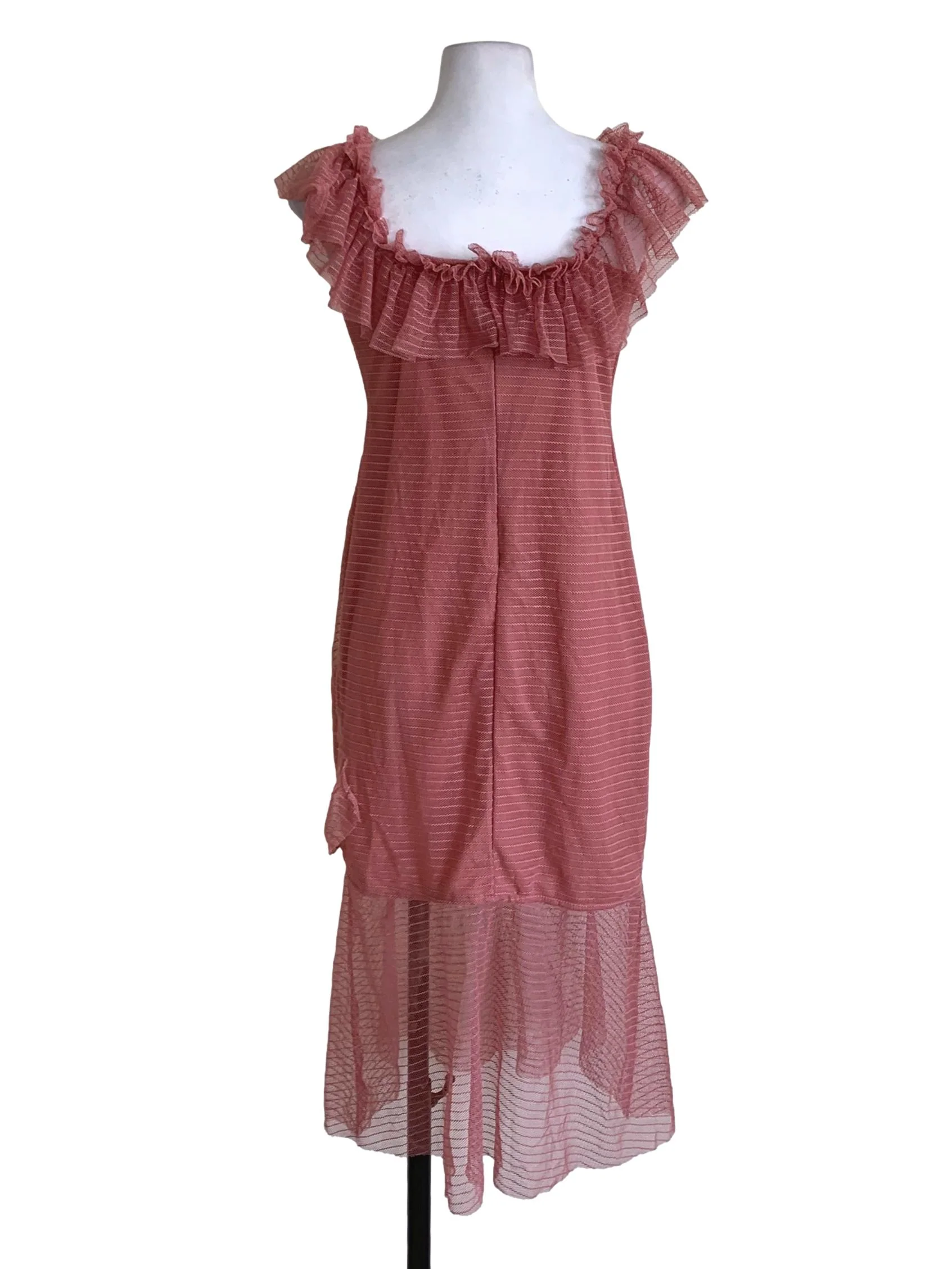 Watermelon Birdseye Sheath Dress - Image 2