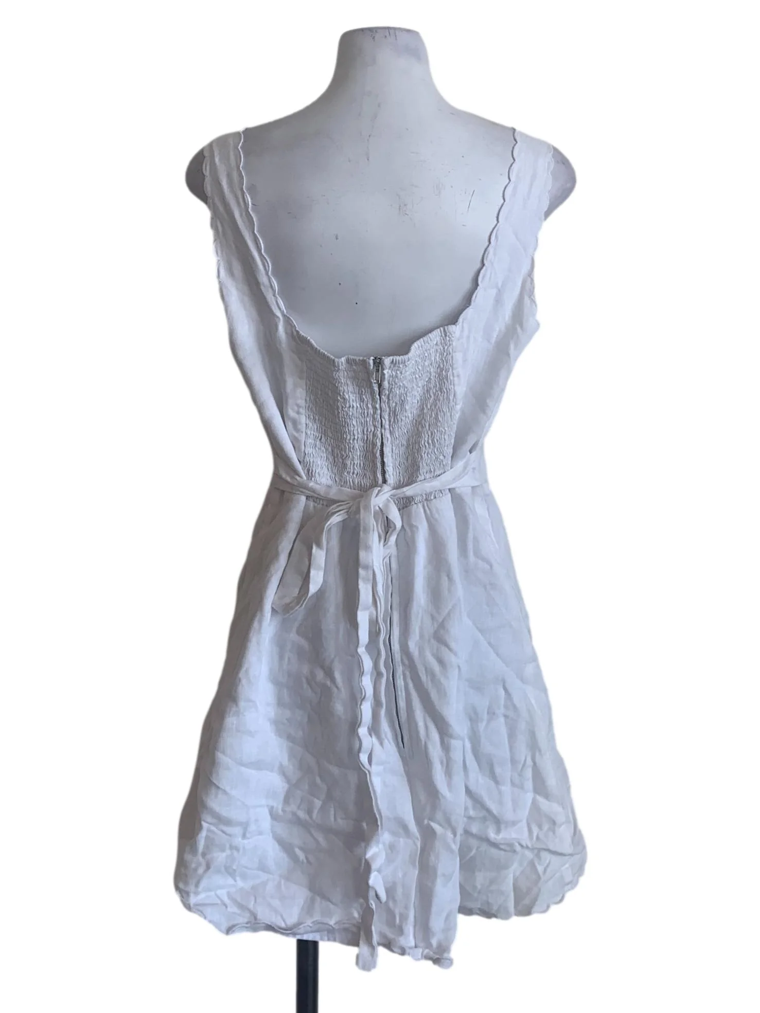 White A-Line Dress CM - Image 2