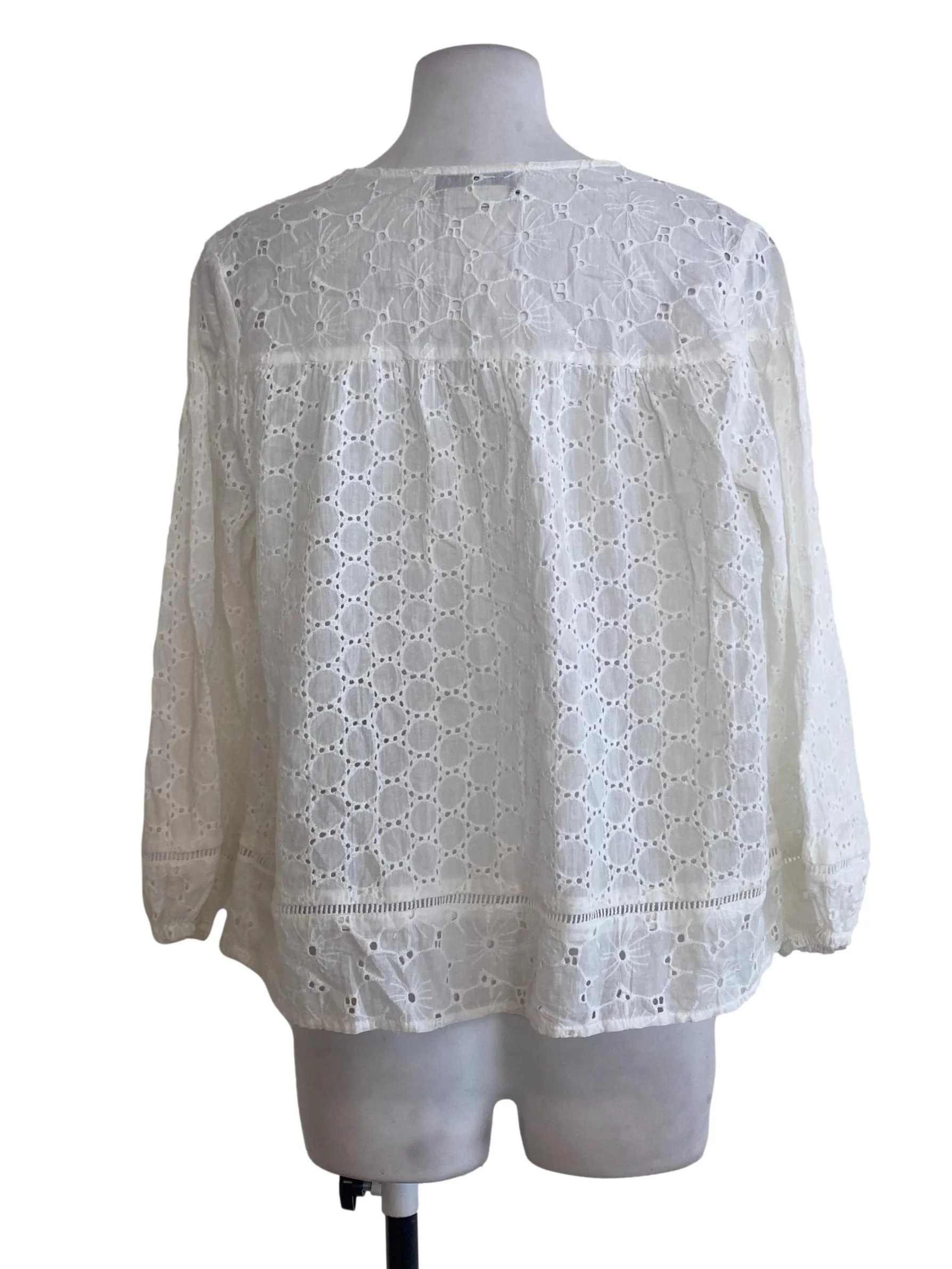 White Embroidered Top - Image 2