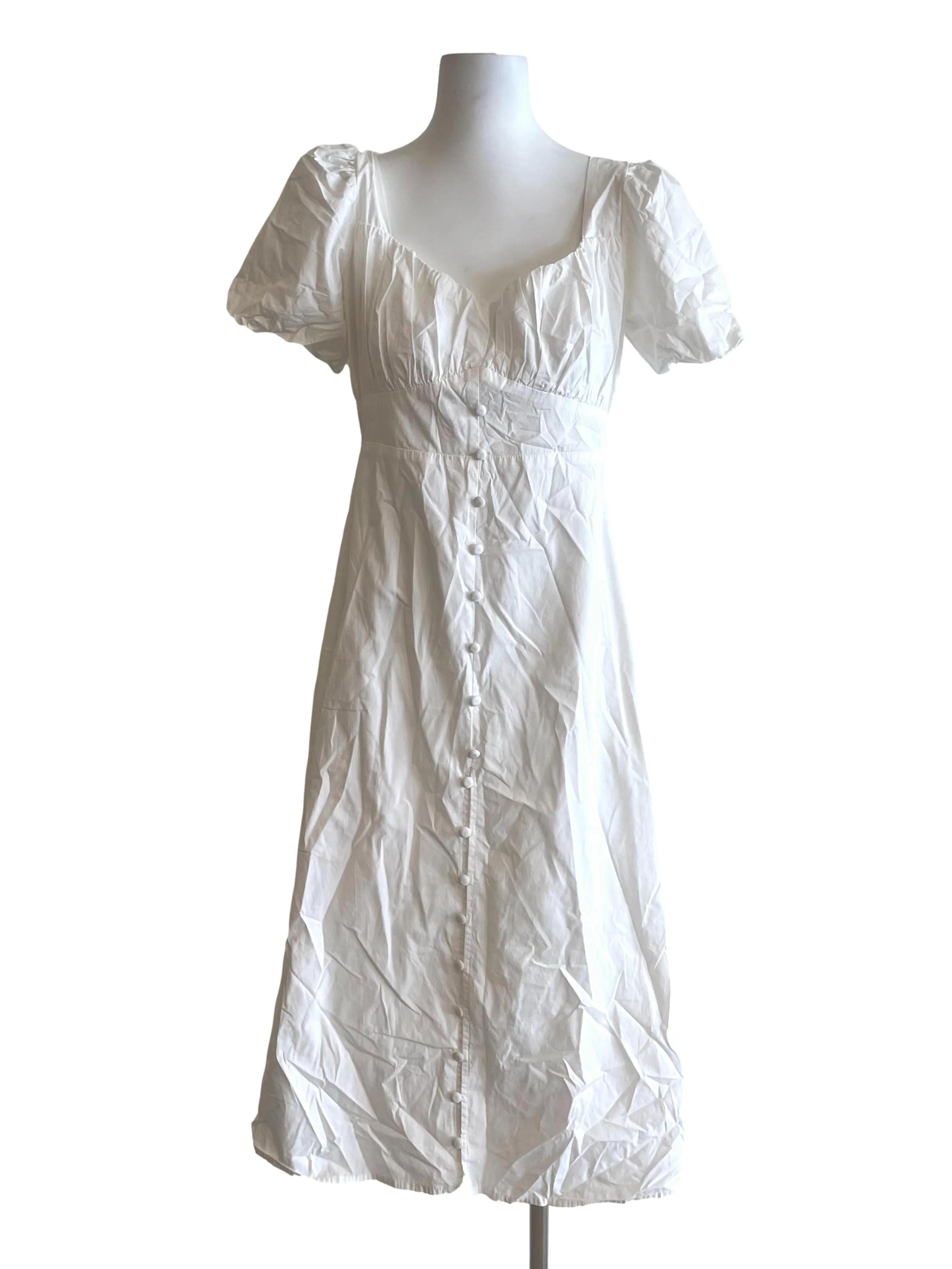 White Empire Dress
